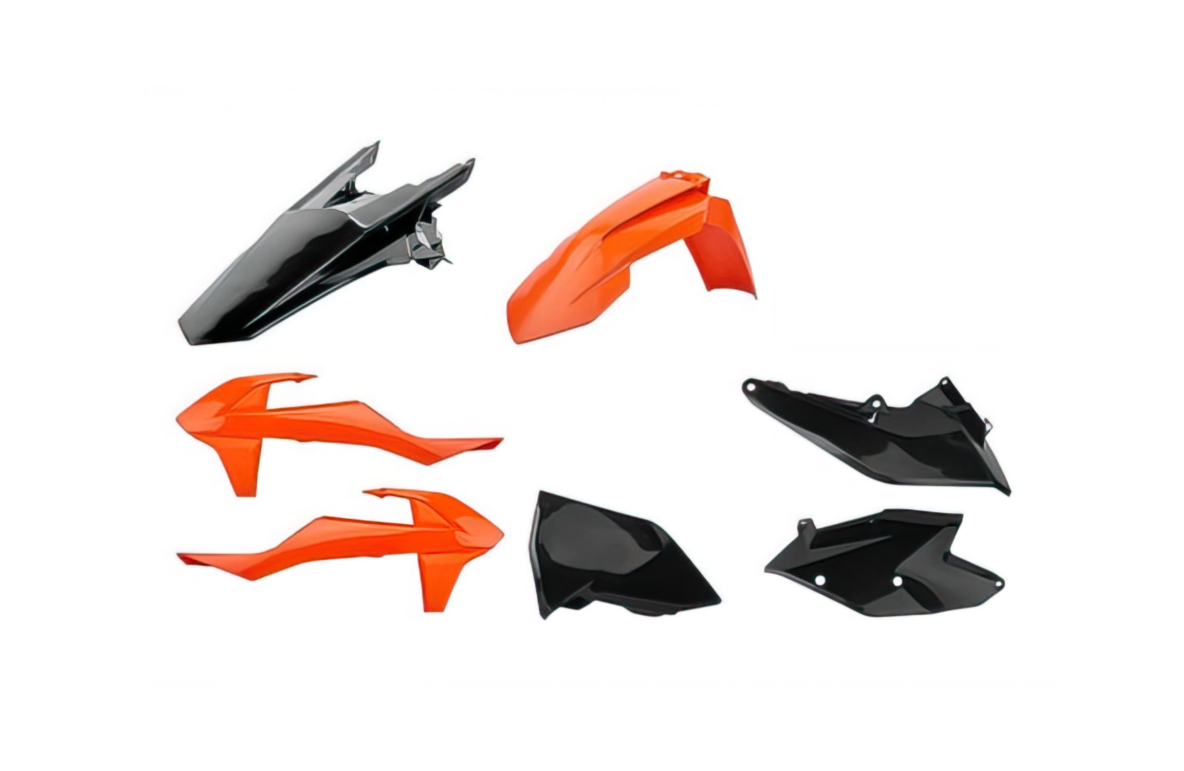 POL-90907 Kit Carena Polisport arancione / nero KTM SX / SX-F, COD: POL-90907