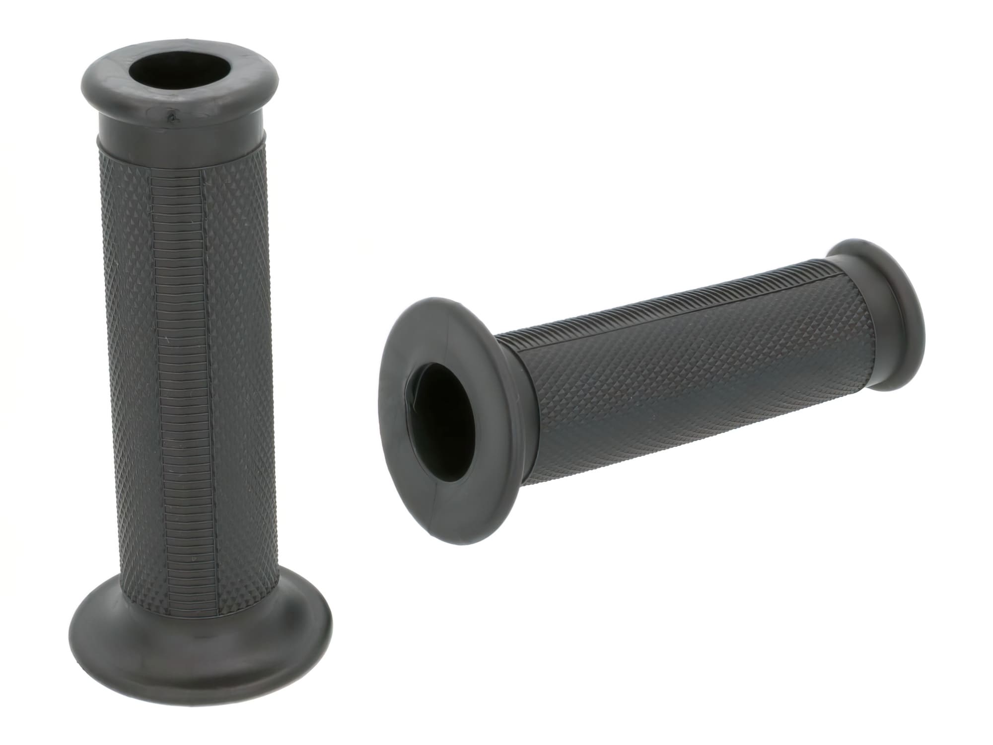 MOF-39567 Manopole gomma nero senza foro di montaggio frecce Simson SR4-1 Spatz