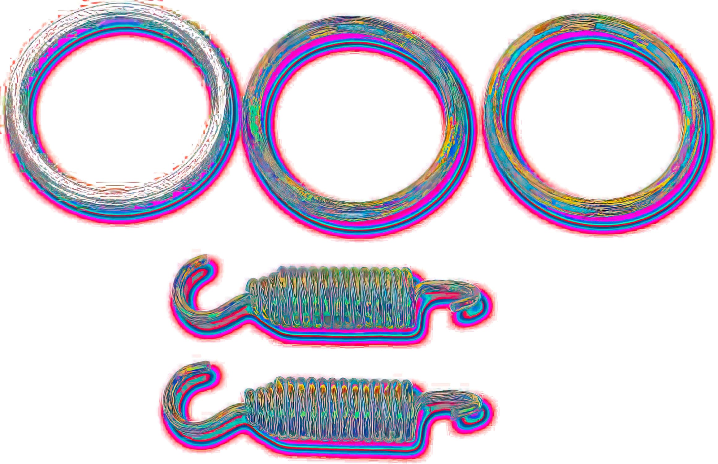 MR09345310 Kit guarnizione scarico Moose Racing KX 65, COD: MR09345310