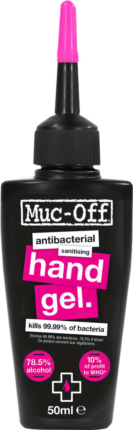 MUC20236 Muc-Off Antibacterial Hand Sanitiser Gel 50ml