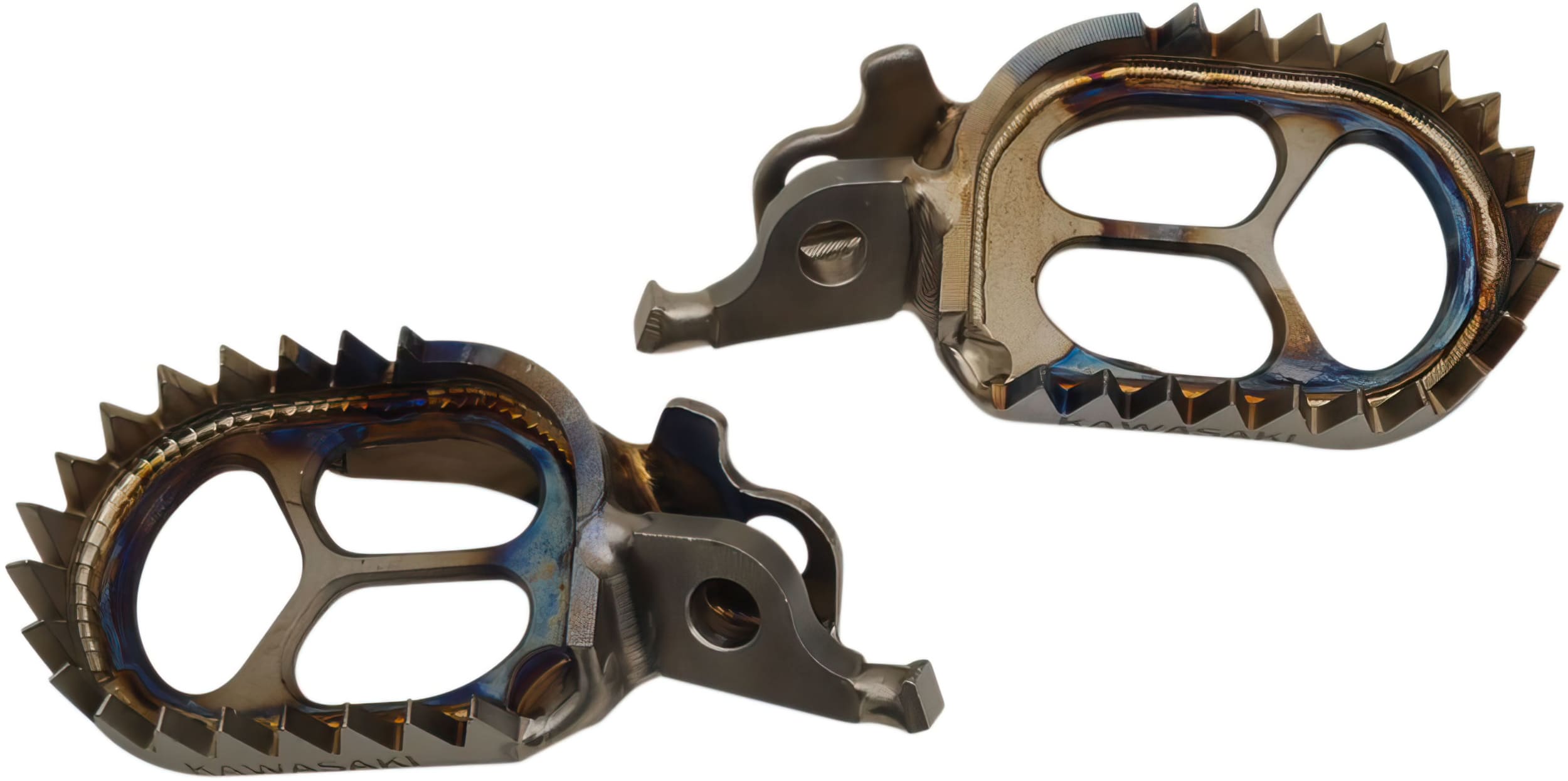 SC-16201323 Poggiapiedi Scar Titanio KXF 250 / 450, COD: SC-16201323