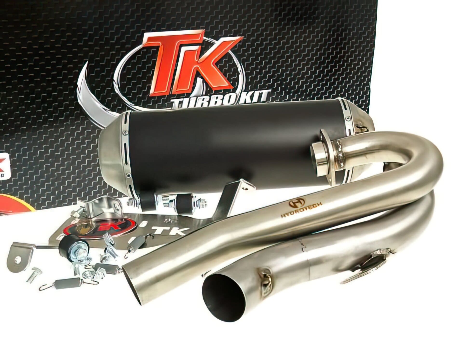 TK-Q4T48-N Marmitta Turbo Kit Quad / ATV Suzuki LTR 450cc