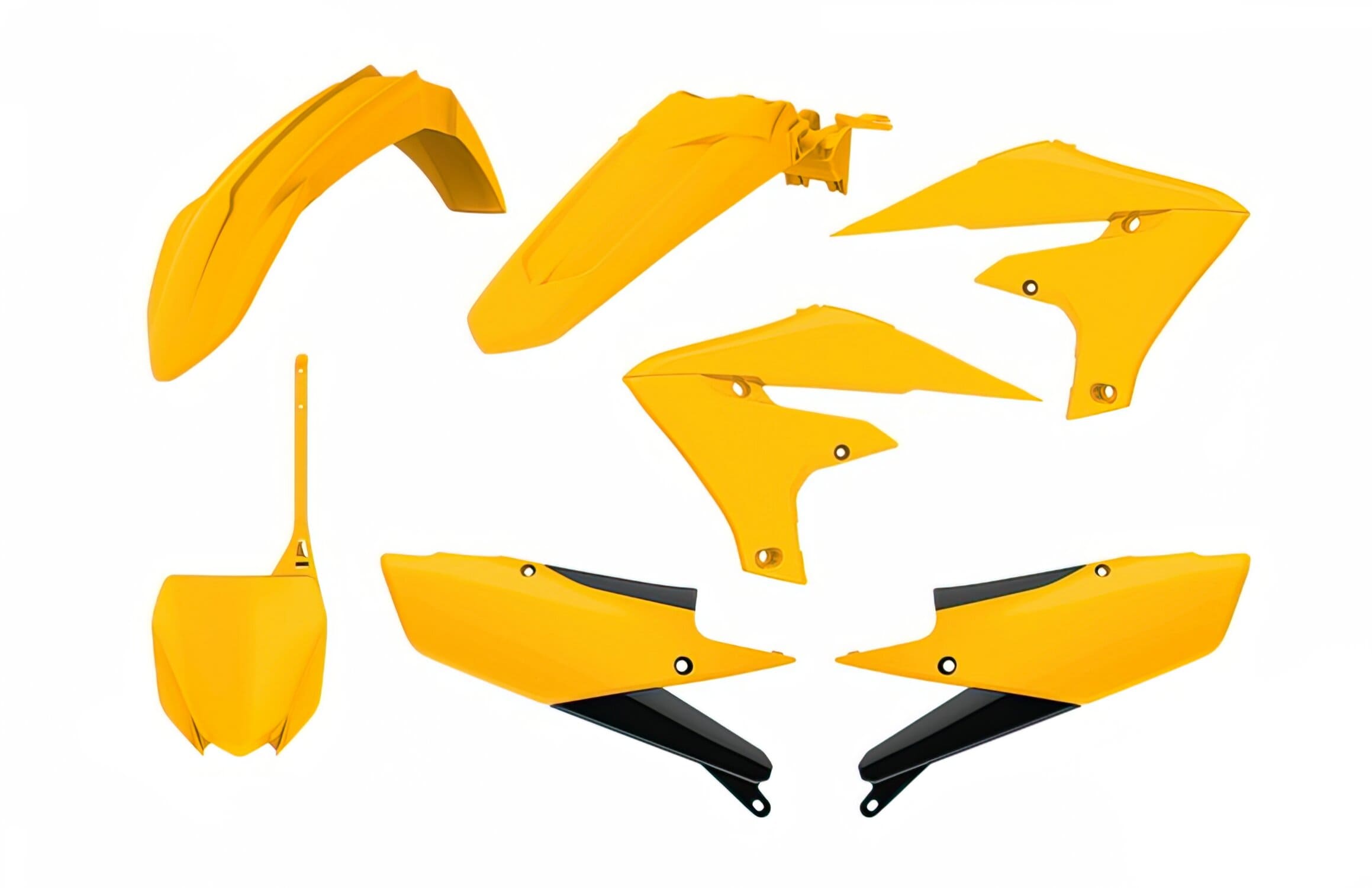 POL-90840 Kit Carena Polisport Vintage Edition blu / giallo Yamaha YZ250F / 450F, COD: POL-90840