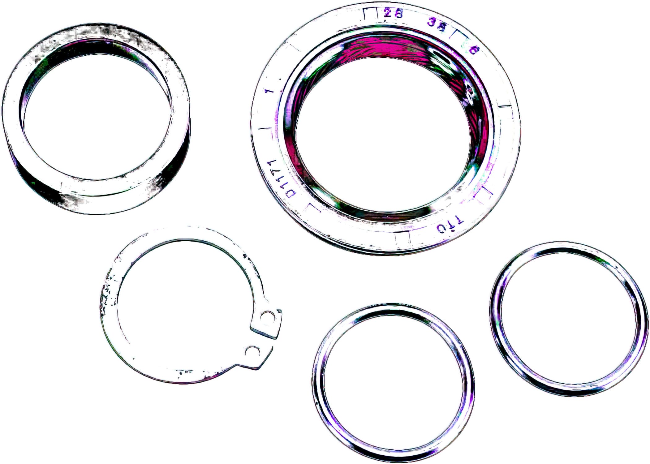 MR09350453 Kit paraolio pignone albero intermedio Moose Racing RM-Z 250, COD: MR09350453