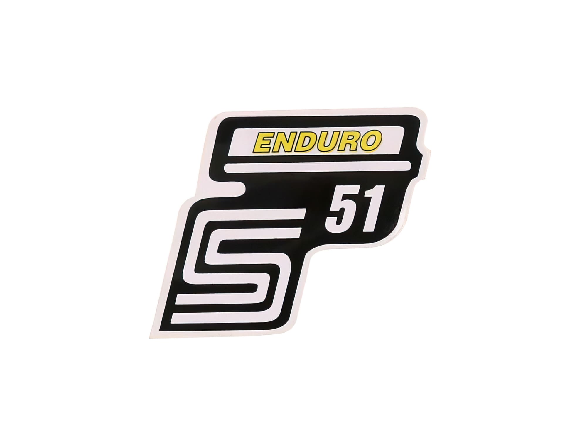 MOF-41976 Adesivo S51 Enduro giallo Simson S51, COD: MOF-41976