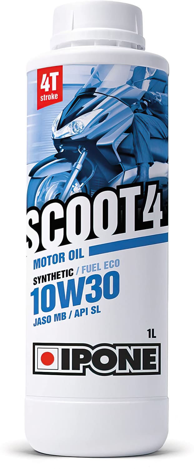 IP-SCOOT4-10W30/1L Olio Motore 4 tempi 10W30 Ipone Scoot 4 semi-sintetico 1L, COD: IP-SCOOT4-10W30/1L
