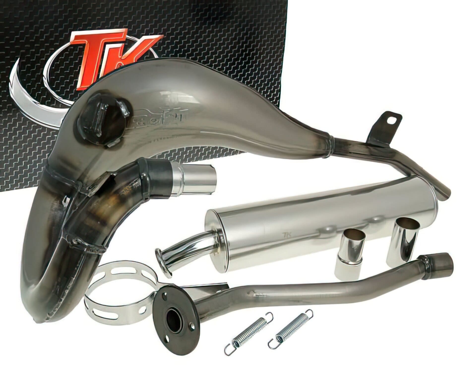 TK-H10525 Marmitta Turbo Kit Bufanda R Gilera GSM / H@k (Morini), COD: TK-H10525