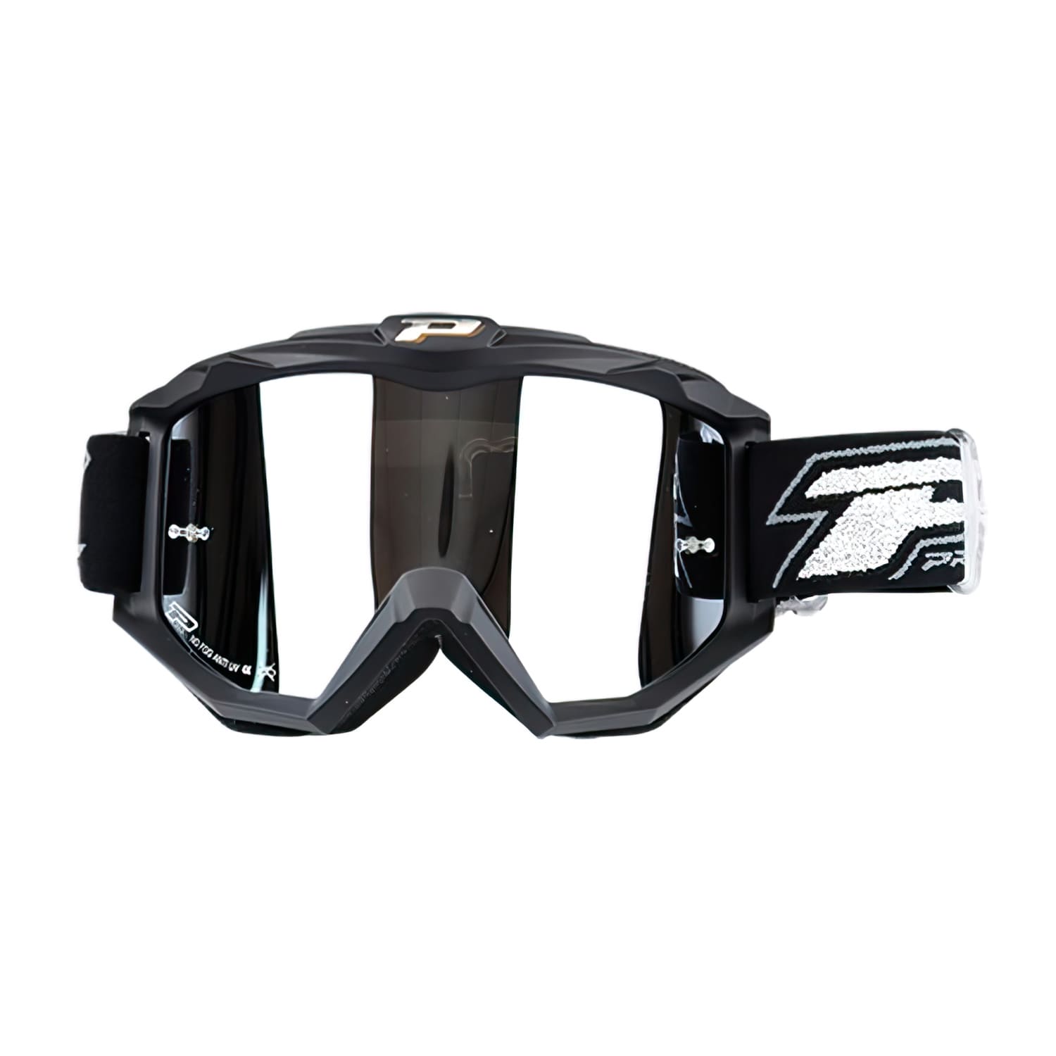 PG3204-501230 ProGrip 3204 Cross Mask Mirrored Glass Black Matt / Silver