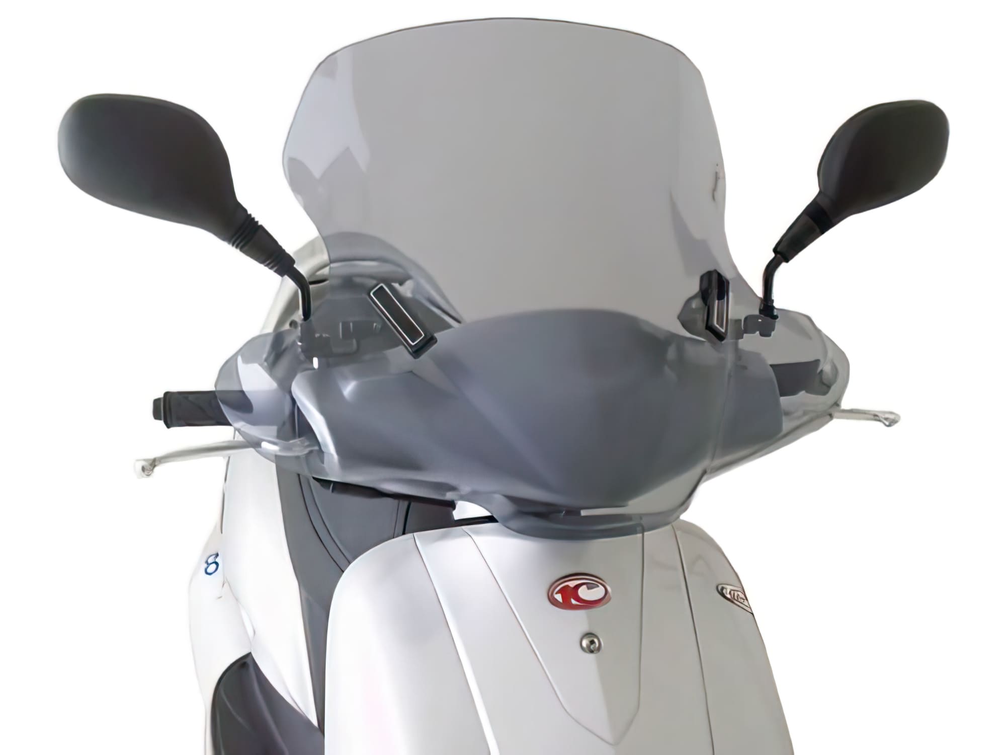 PUI1989H Puig City Touring windscreen shaded Kymco Vitality 50 2004-14