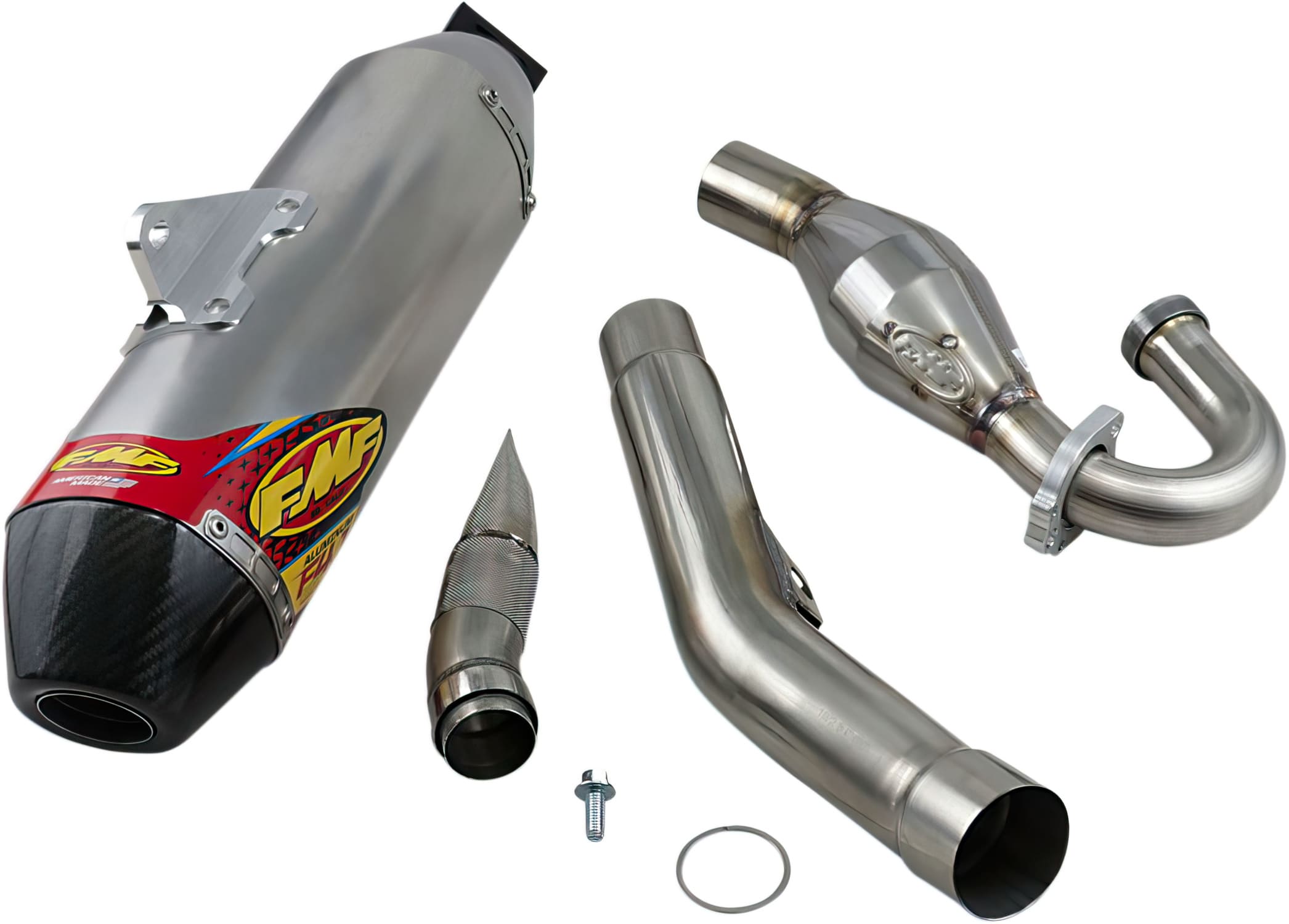 FMF18201900 Marmitta completa FMF Factory 4.1 RCT Megabomb inox KXF 250