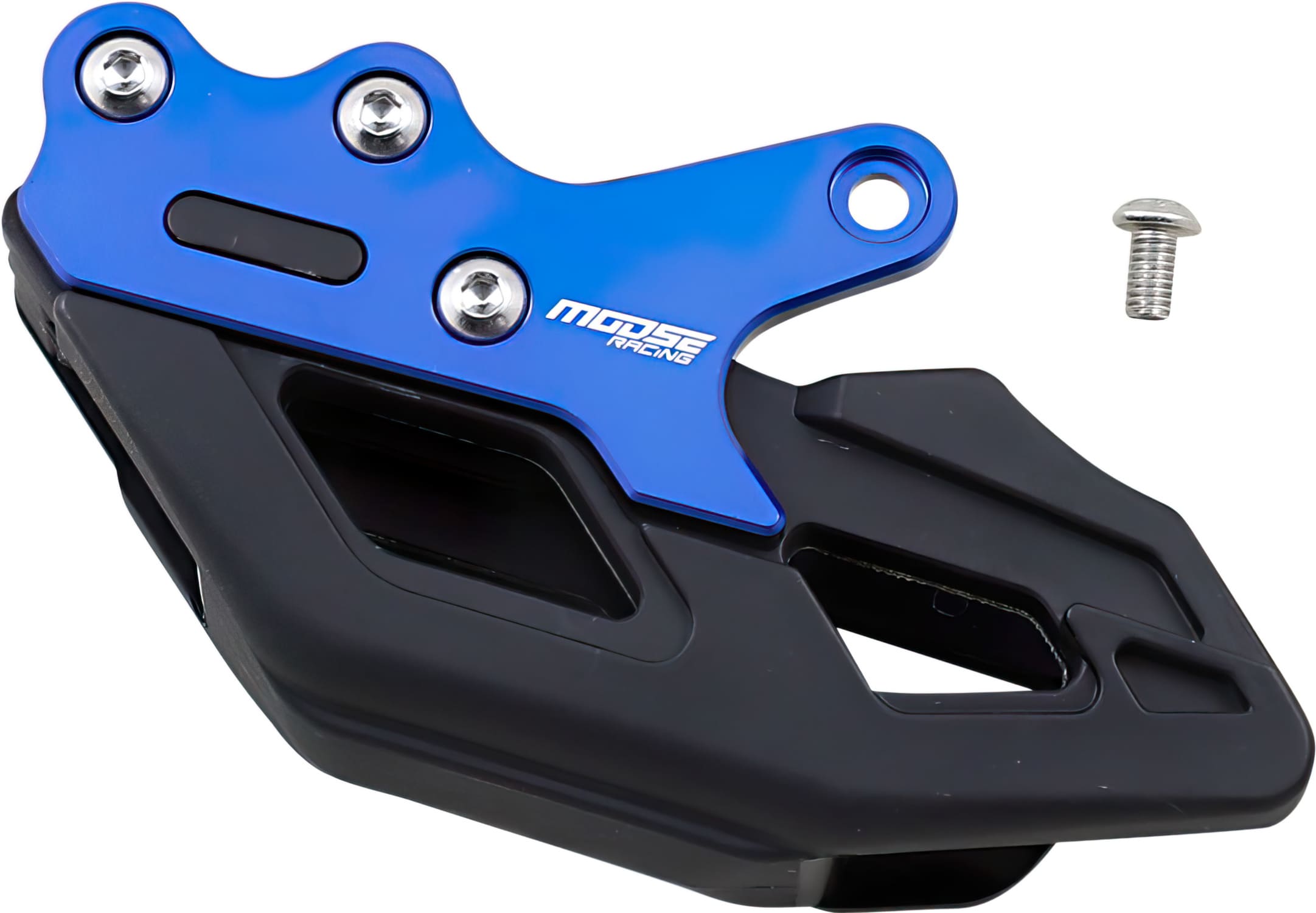 MR12311055 Guida Catena completo Moose Racing Yamaha alluminio / lucidato uretano blu, COD: MR12311055