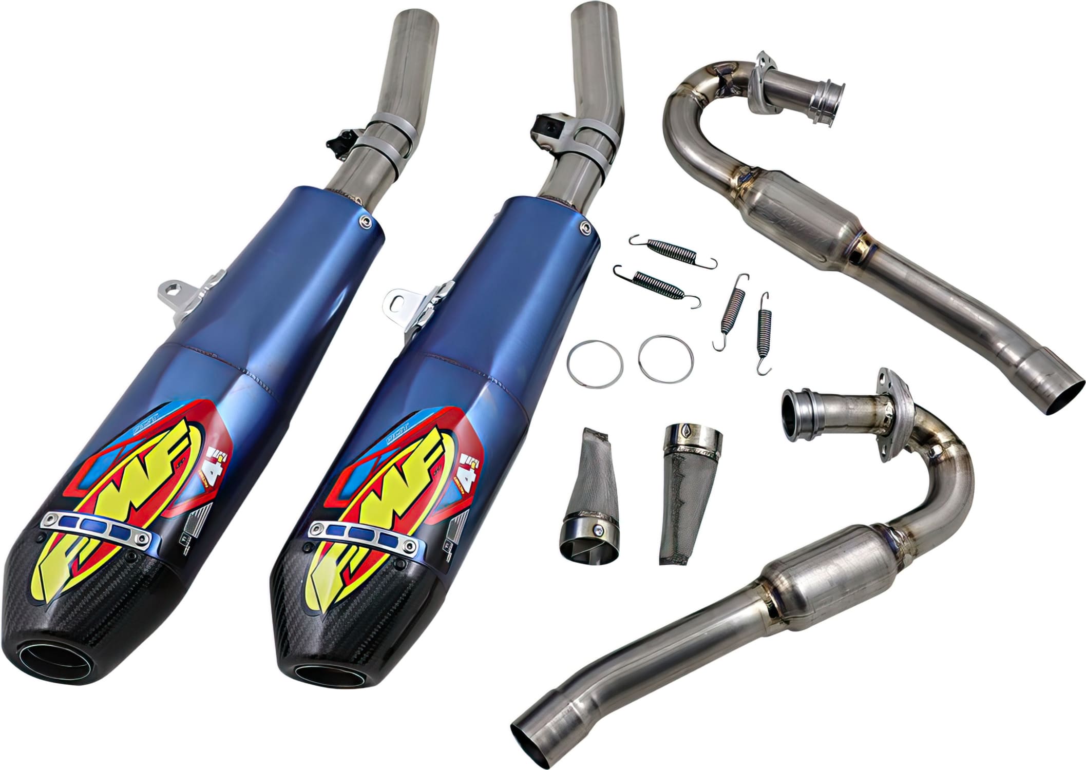 FMF18201948 Marmitta completa FMF Factory 4.1 RCT Megabomb titanio CRF 250