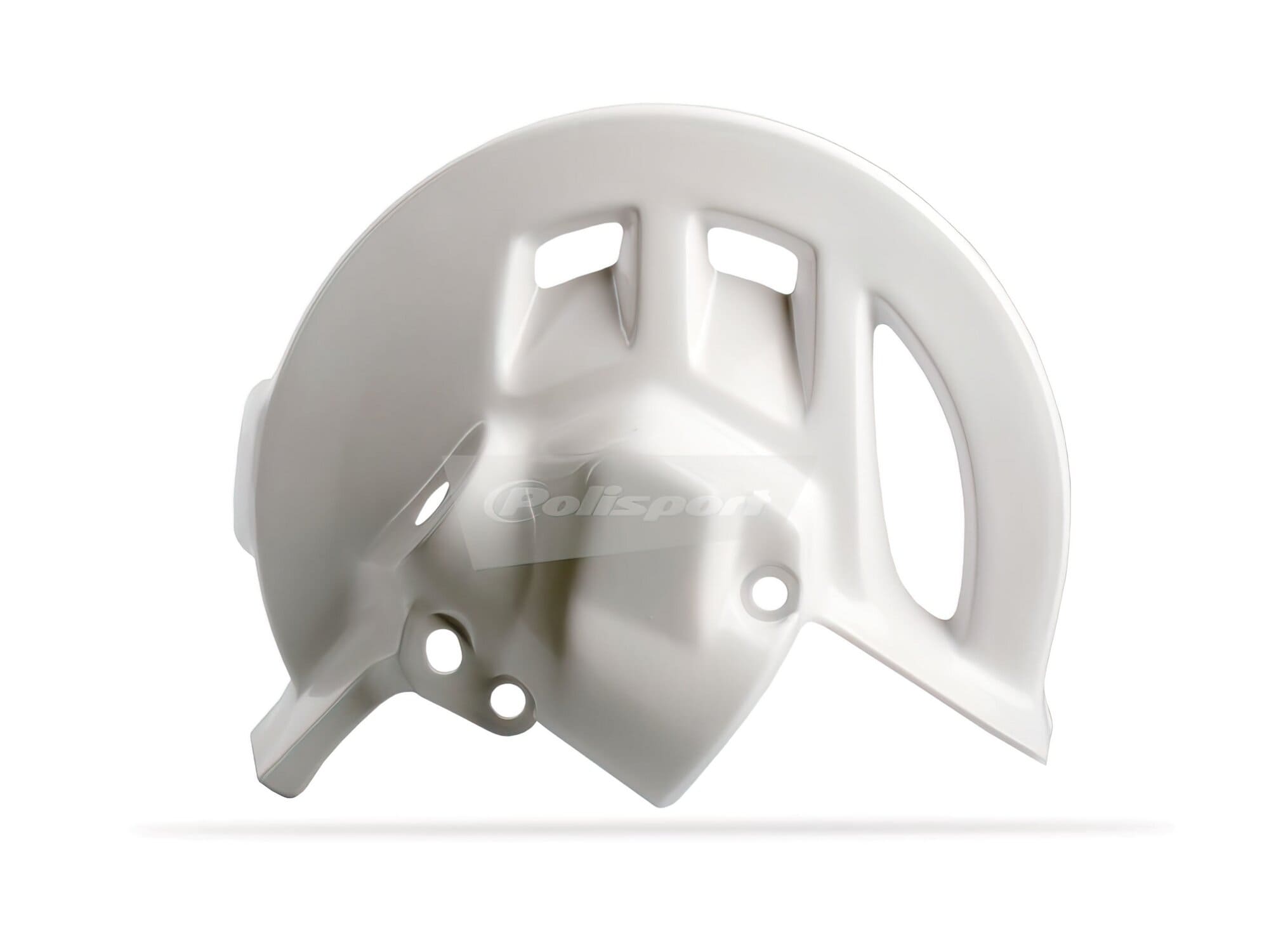 POL-PS224W01 Protezione Disco Freno anteriore Polisport CR 125-250 95-07 bianco