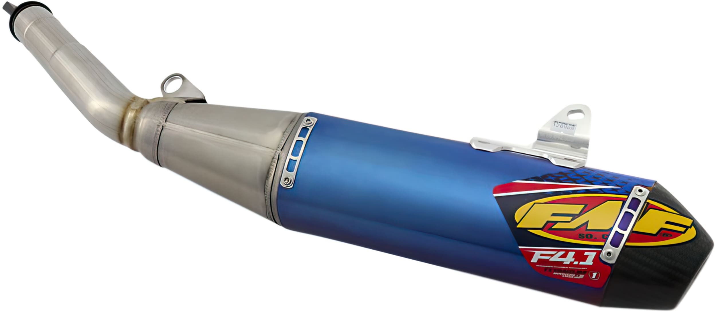 FMF18211885 FMF Factory 4.1 Titanium / Aluminum Silencer YZF 250