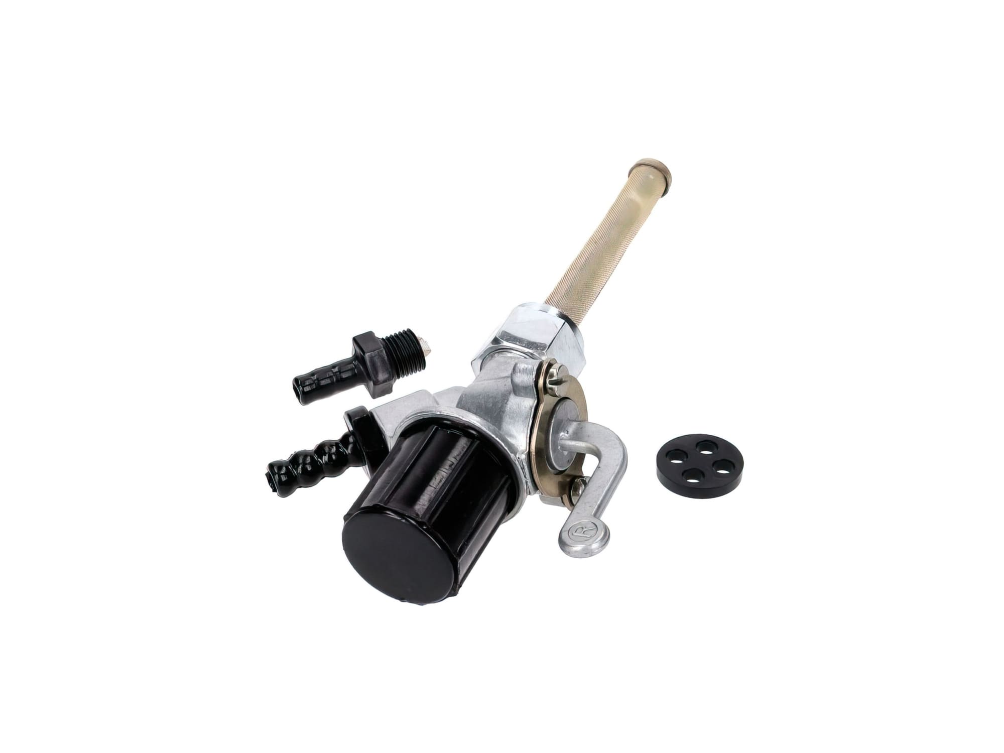 MOF-42159 Rubinetto benzina con sacca d'acqua nero Simson S50 / S51 / S70