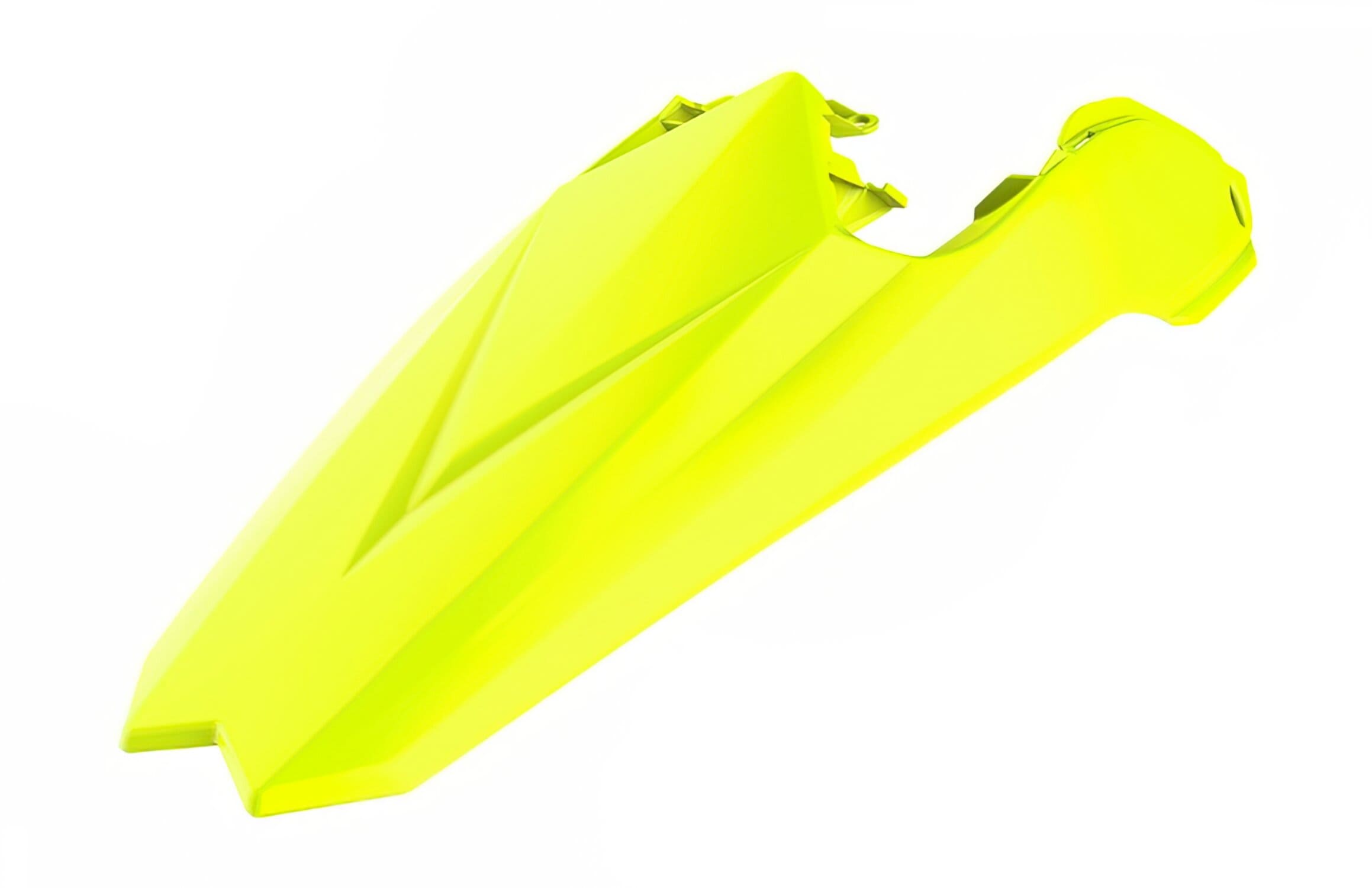 POL-8907200001 Parafango posteriore Polisport + Carene laterali giallo fluo Beta RR