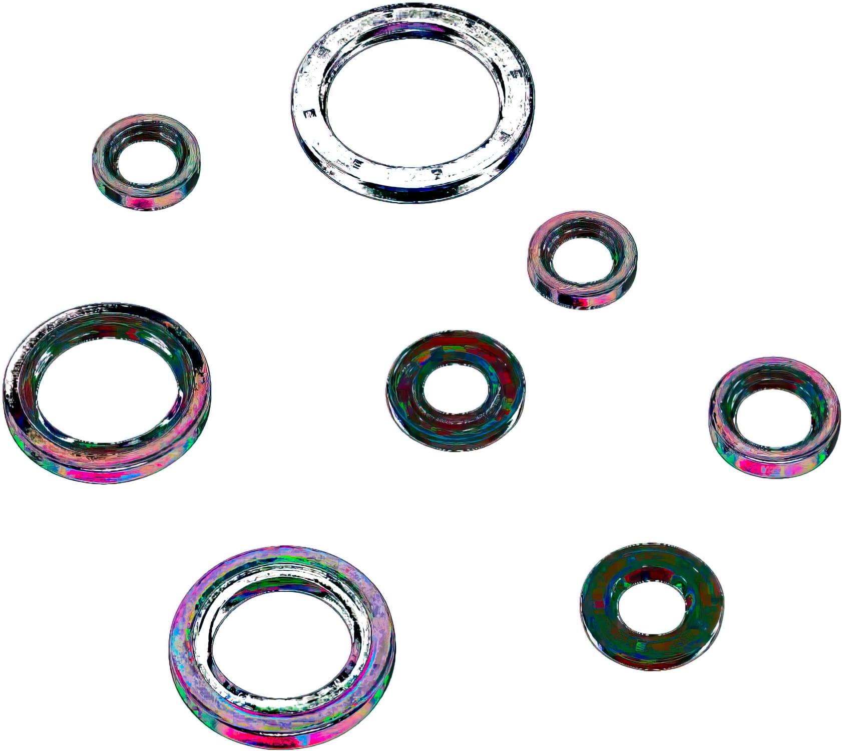 MR09351026 Complete oil seal kit Moose Racing EXC-F 350