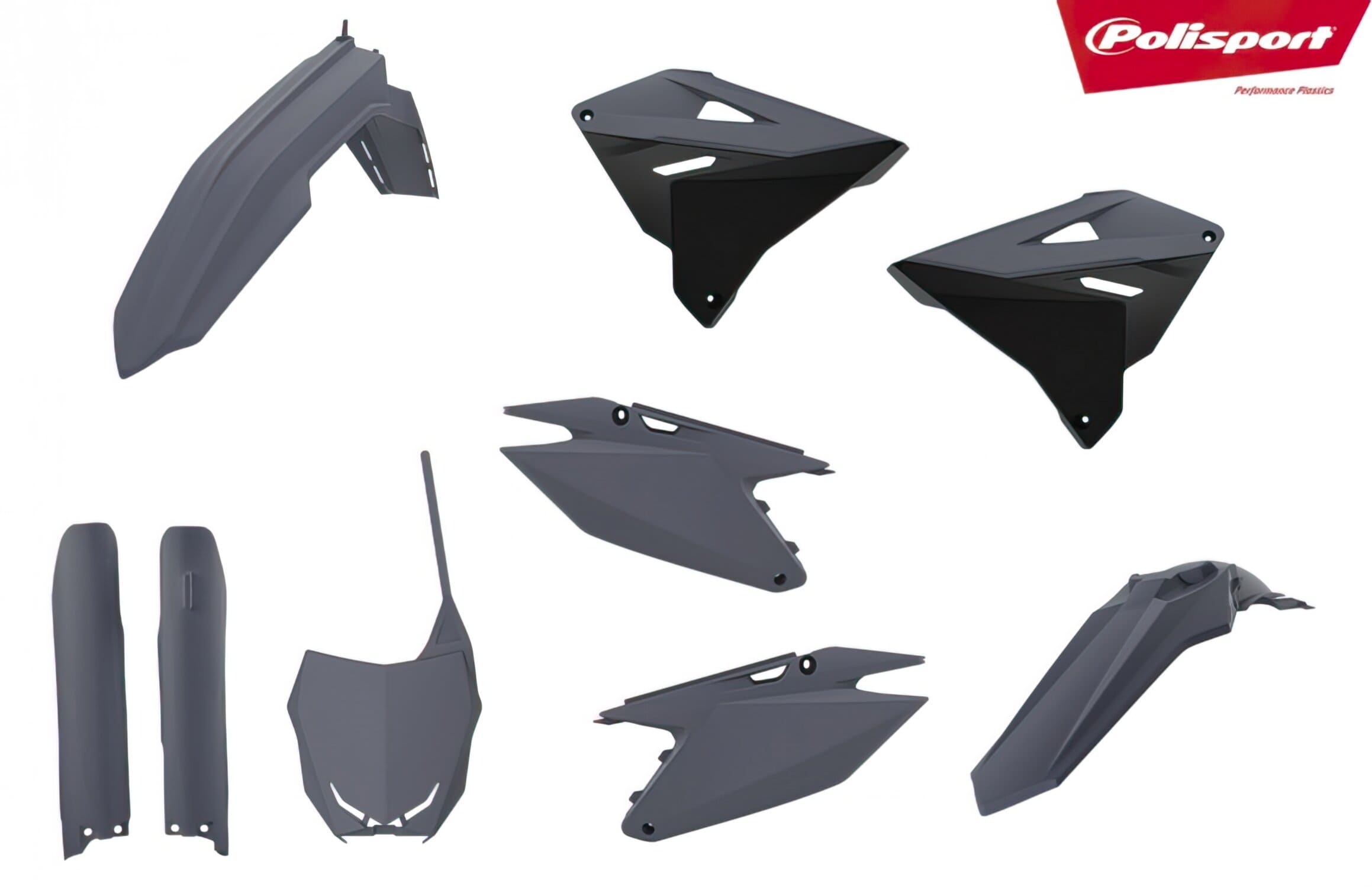 POL-8422300004 Polisport Restyle Fairing Kit 2019 Nardo Gray Suzuki RM 125 / 250