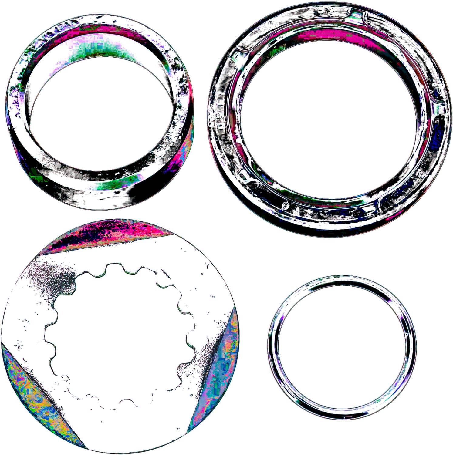 MR09350446 Kit paraolio pignone albero intermedio Moose Racing YZ 250, COD: MR09350446