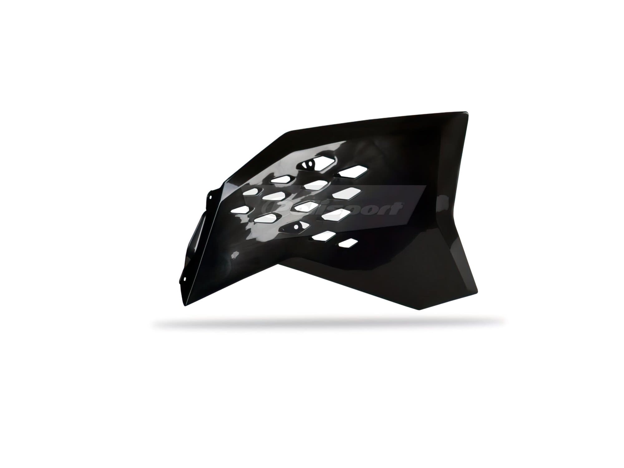 POL-PS315BC10 Polisport Front Side Fairing KTM SX EXC 07-10 Black