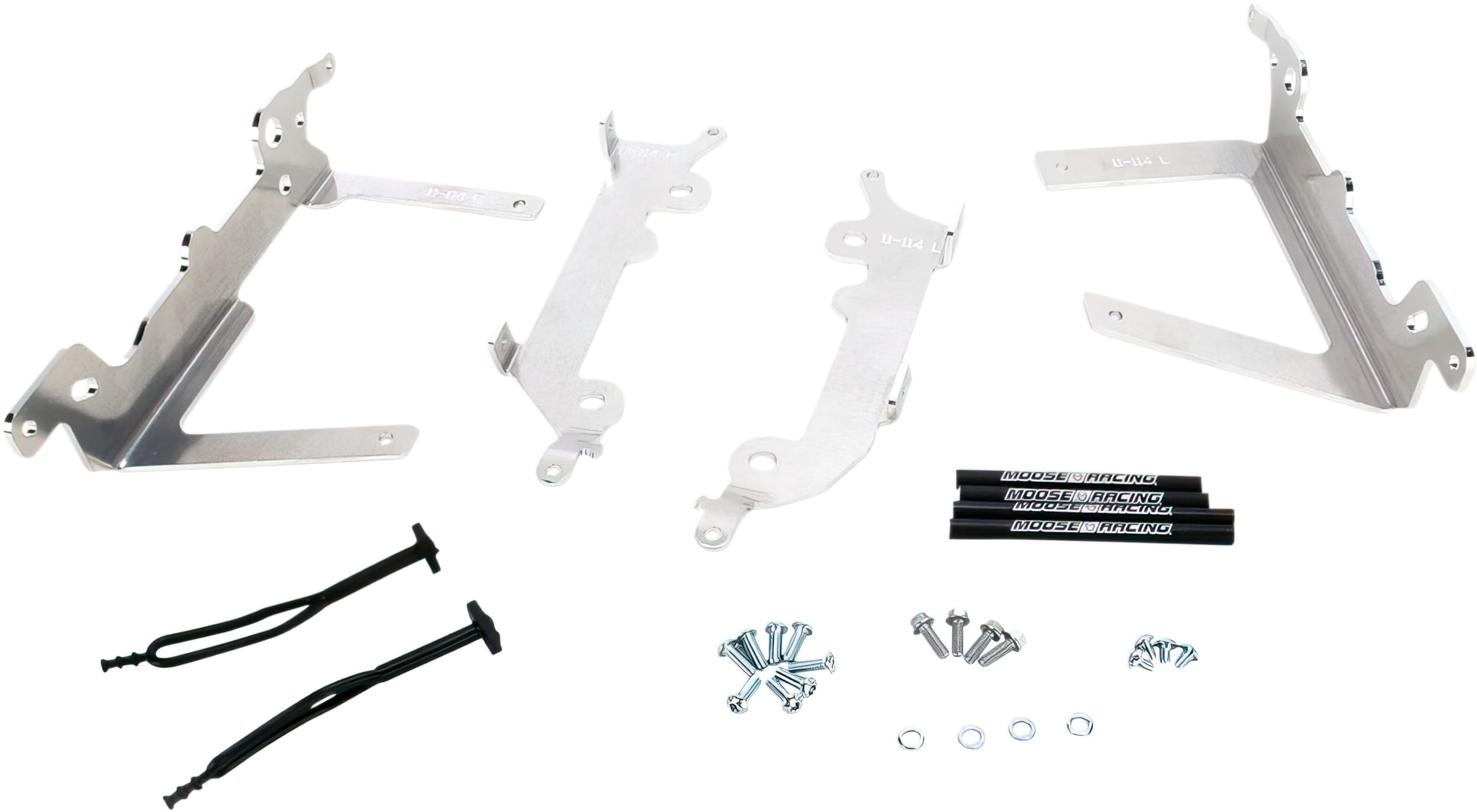 MR19010487 Protezione / Staffa stabilizzatore radiatore alluminio Moose Racing Husqvarna / KTM, COD: MR19010487