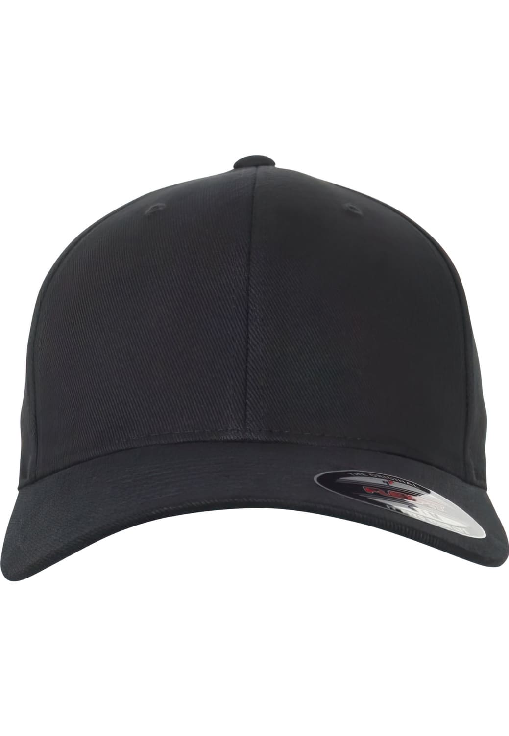 FF-6377-00007-0053 Cappellino Brushed Twill Flexfit nero S/M