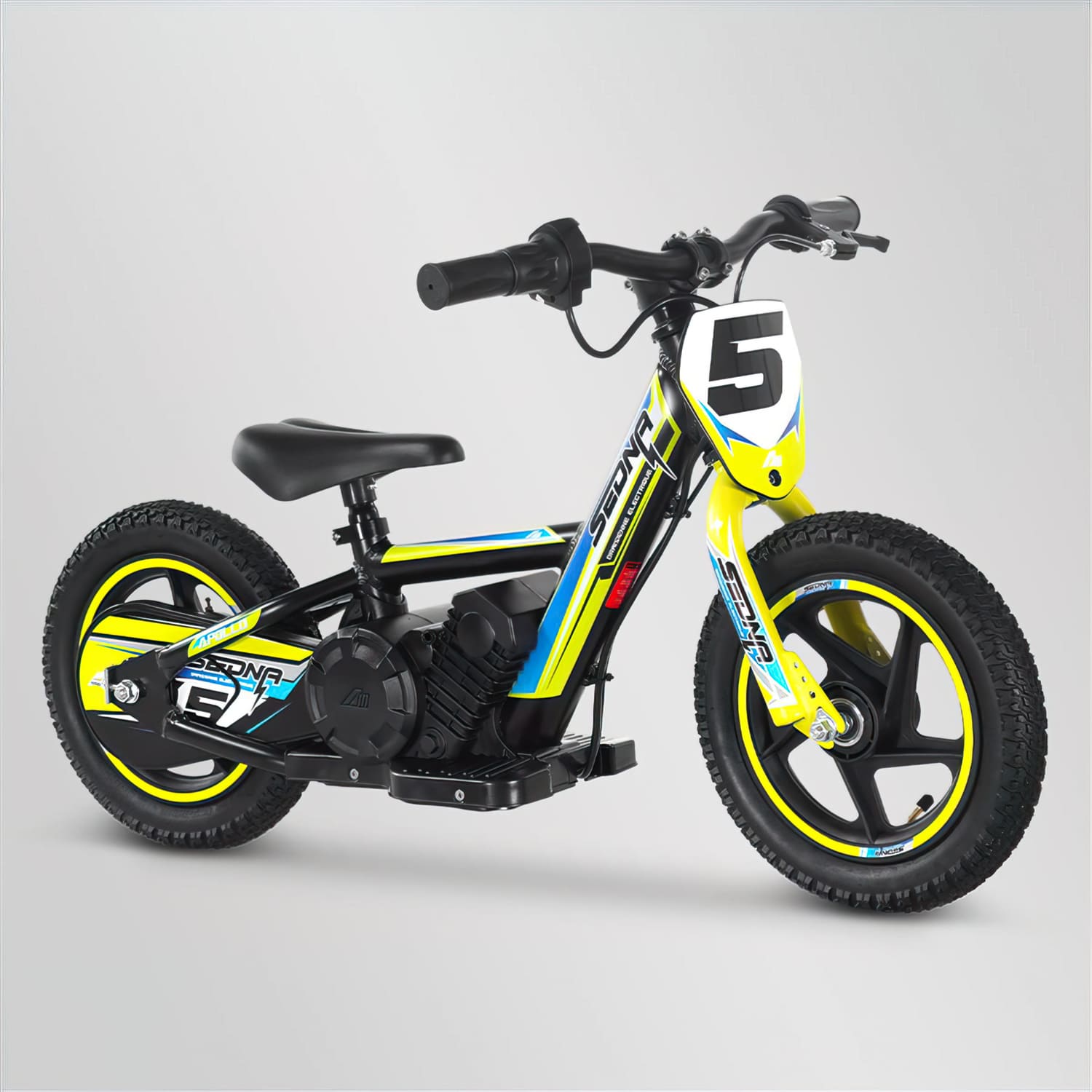 APO-32435 Bici a spinta elettrica 12" Apollo Sedna 2021 giallo