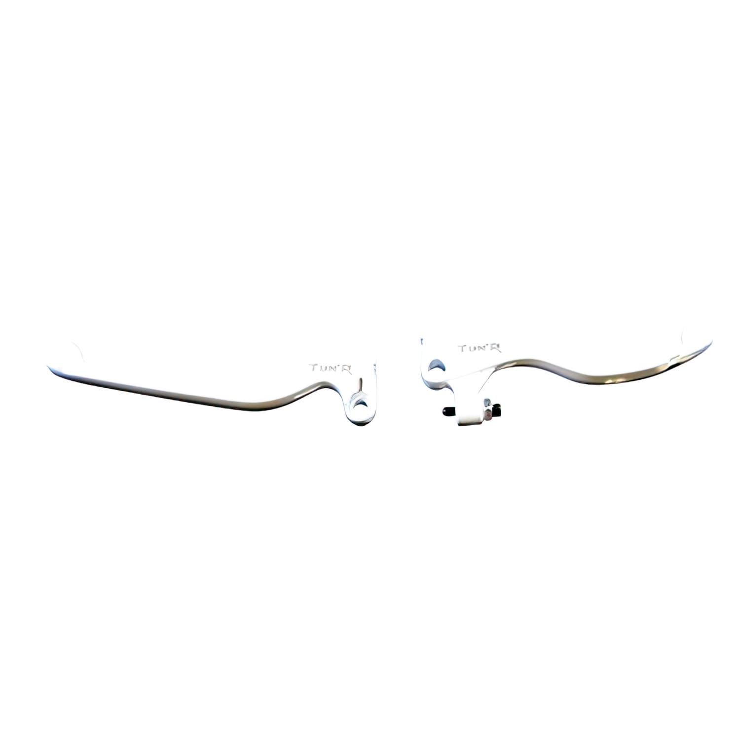 CGN497267 Set of Brake / Clutch Levers type J.Juan white Derbi / Rieju