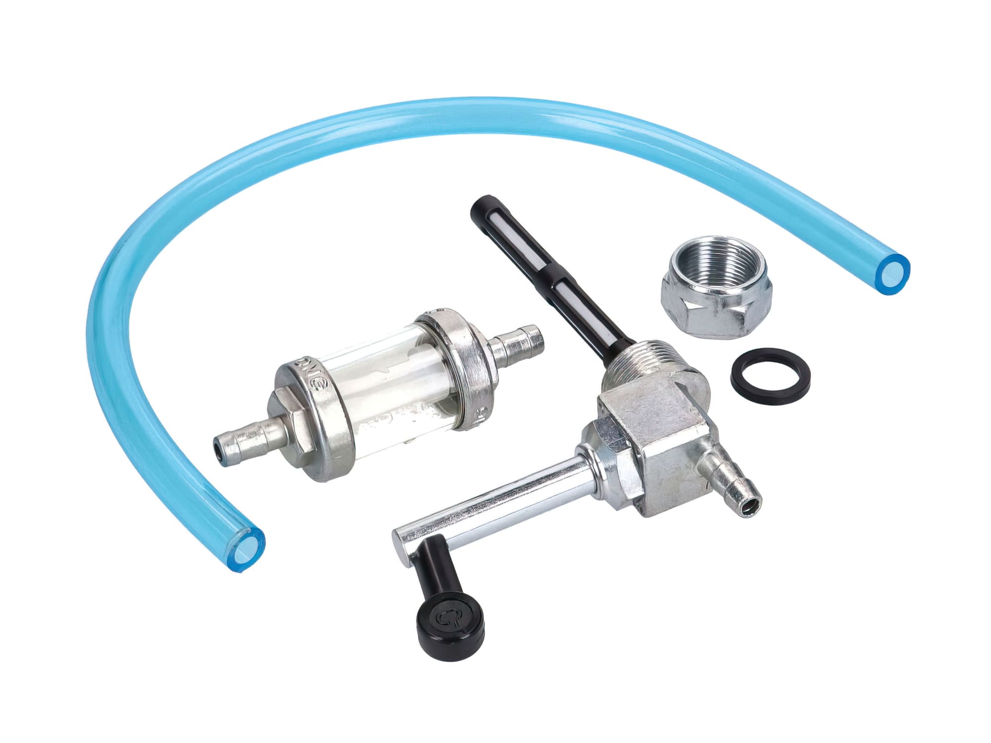 MOF-41893 Rubinetto benzina, tubo + filtro Simson S50 / S51 / S70 / MZ ETZ / TS / Es, COD: MOF-41893