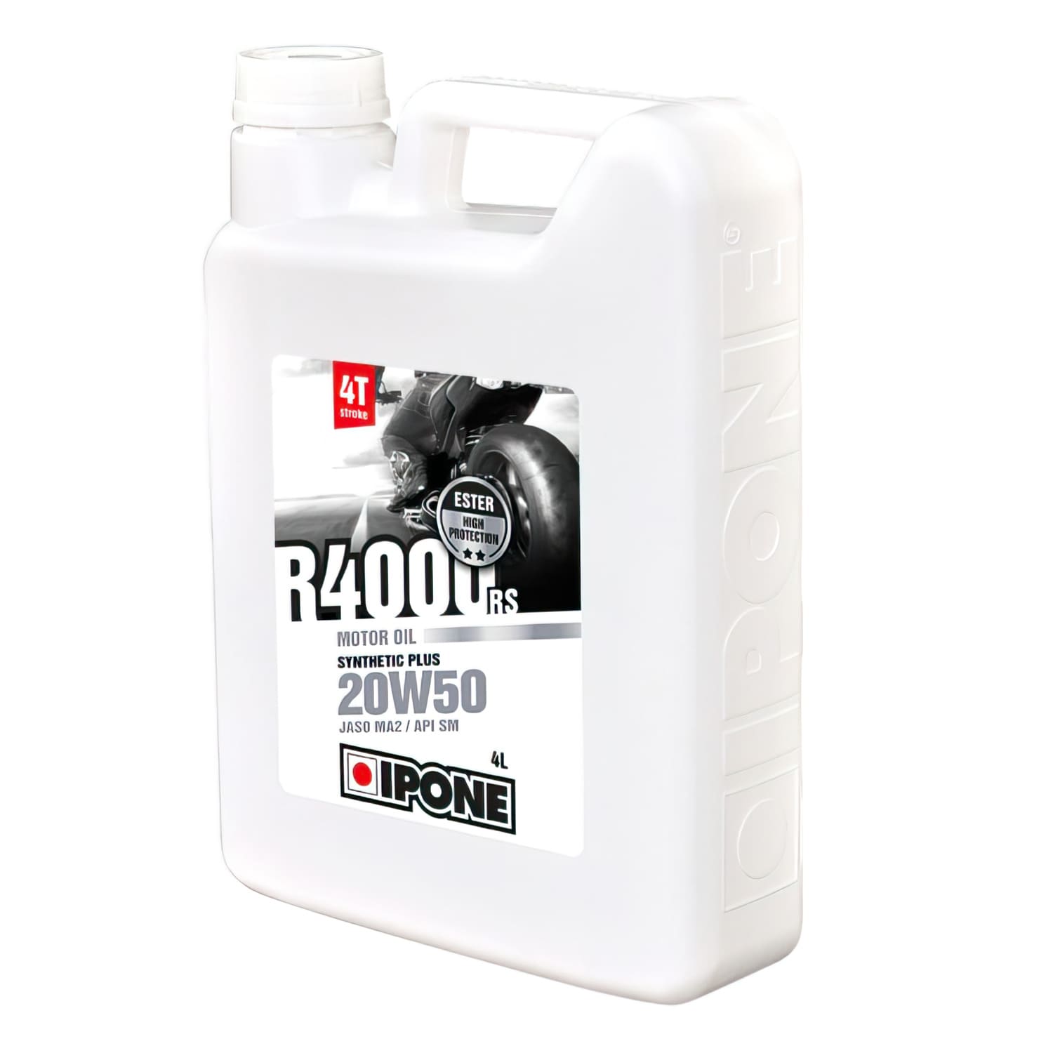 IP-800044 4-Stroke Engine Oil 20W50 Ipone R4000 RS Semi-Synthetic 4L