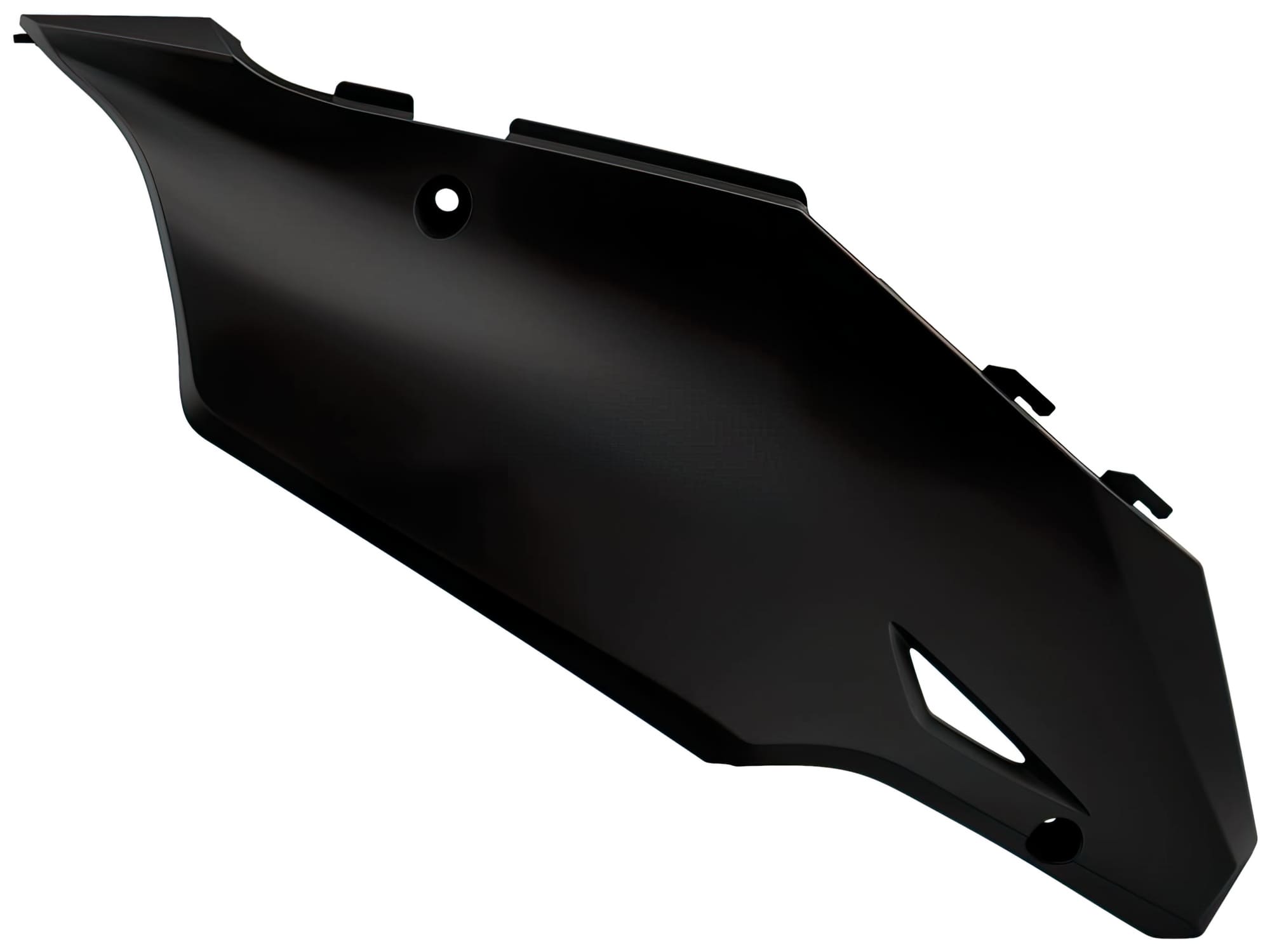 POL-8468200002 Carene laterali Polisport Restyle nero Kawasaki KX 125 / 250, COD: POL-8468200002