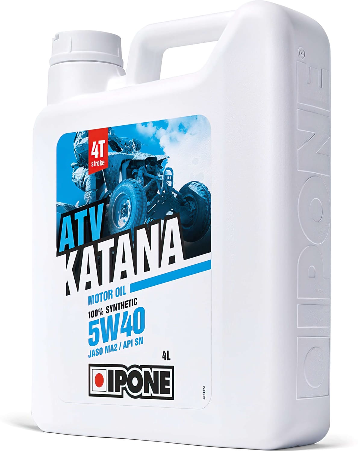 IP-800164 4-Stroke Engine Oil 5W40 Ipone Katana ATV 100% Synthetic 4L