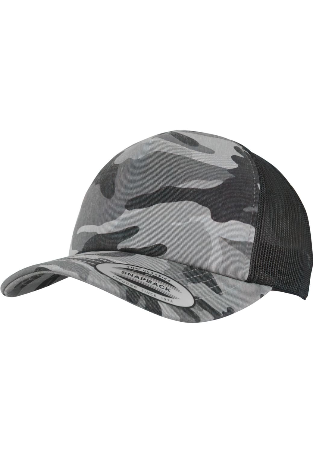 FF-6606C-01058-0050 Cappellino trucker Camo Flexfit dark camo/nero