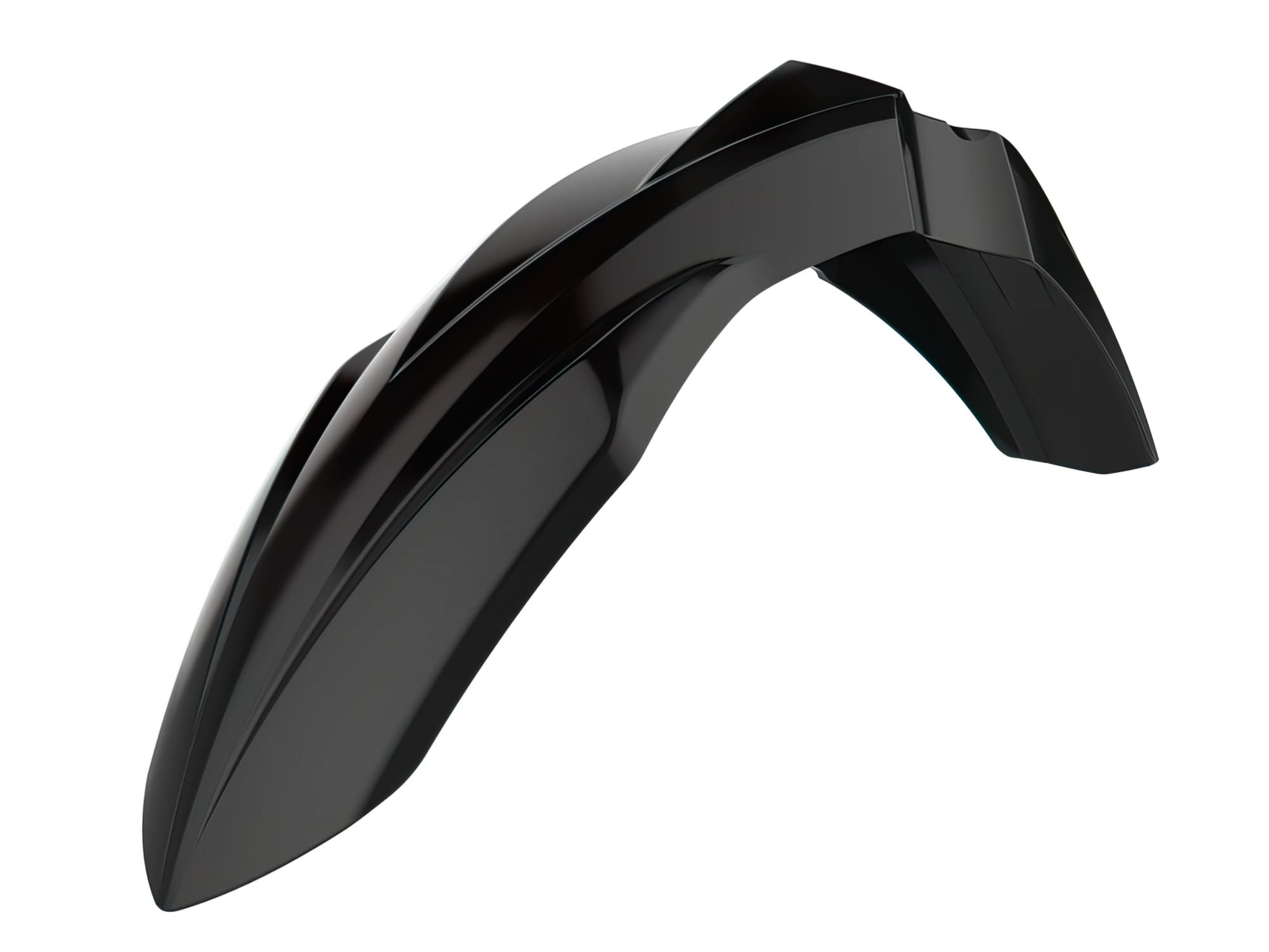 POL-8468100002 Parafango anteriore Polisport Restyle nero Kawasaki KX 125 / 250, COD: POL-8468100002