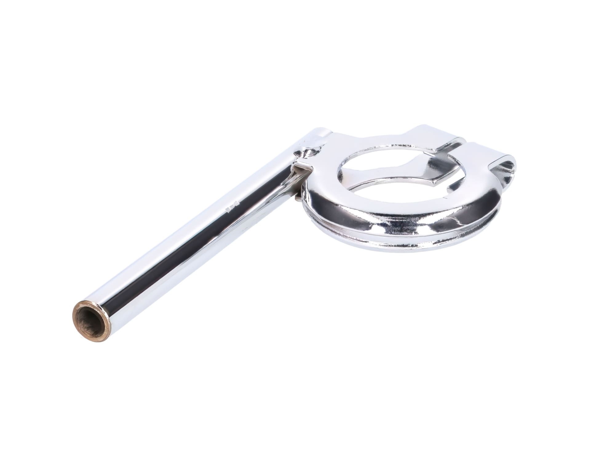 MOF-40728 Staffa montaggio freccia anteriore cromata 10mm Simson S50 / S51 / S70, COD: MOF-40728