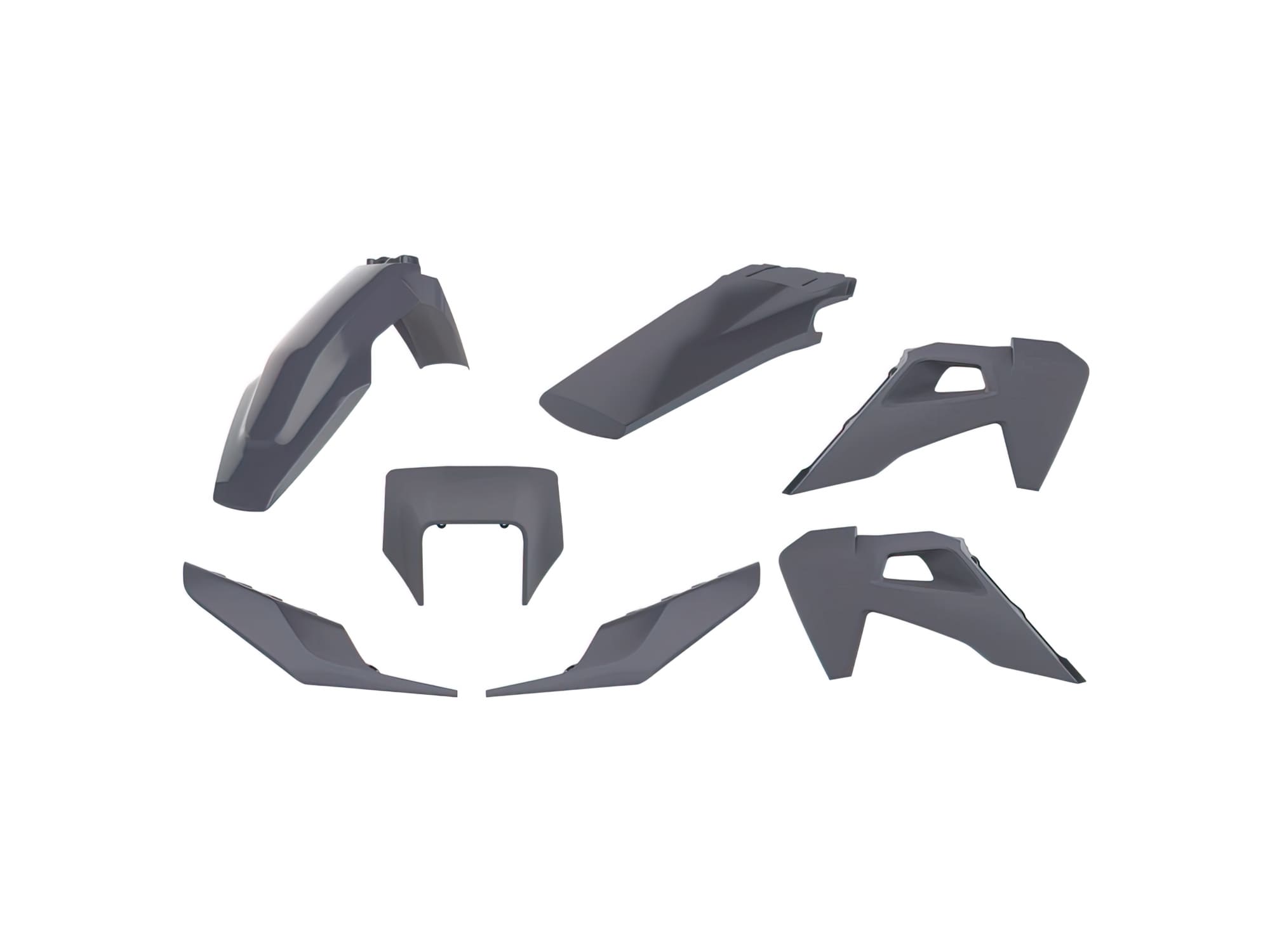 POL-90905 Kit Carena Polisport grigio Nardo Husqvarna TE / FE