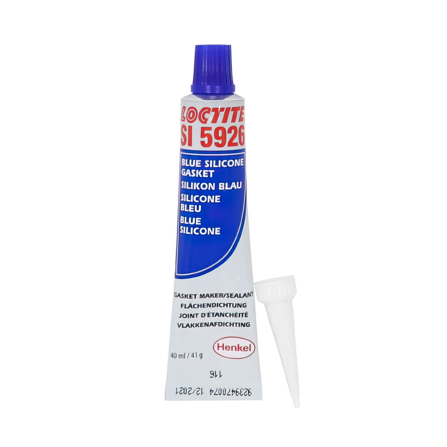 LOCT-150277 Massa Sigillante blu da -55 °C a 200 °C Loctite Si 5926 40ml, COD: LOCT-150277