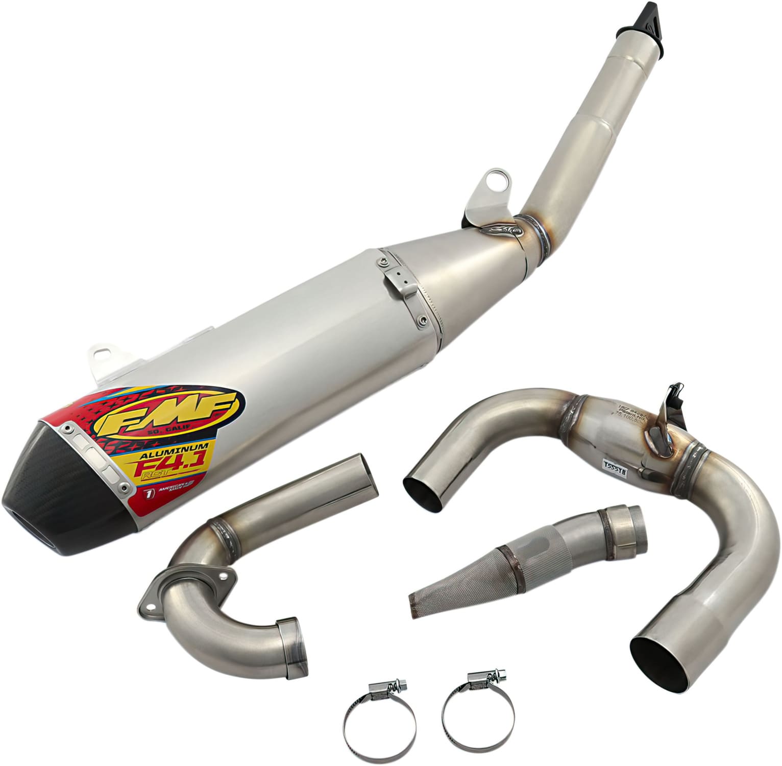 FMF18201840 Marmitta completa FMF Factory 4.1 RCT Megabomb inox YZF 250, COD: FMF18201840
