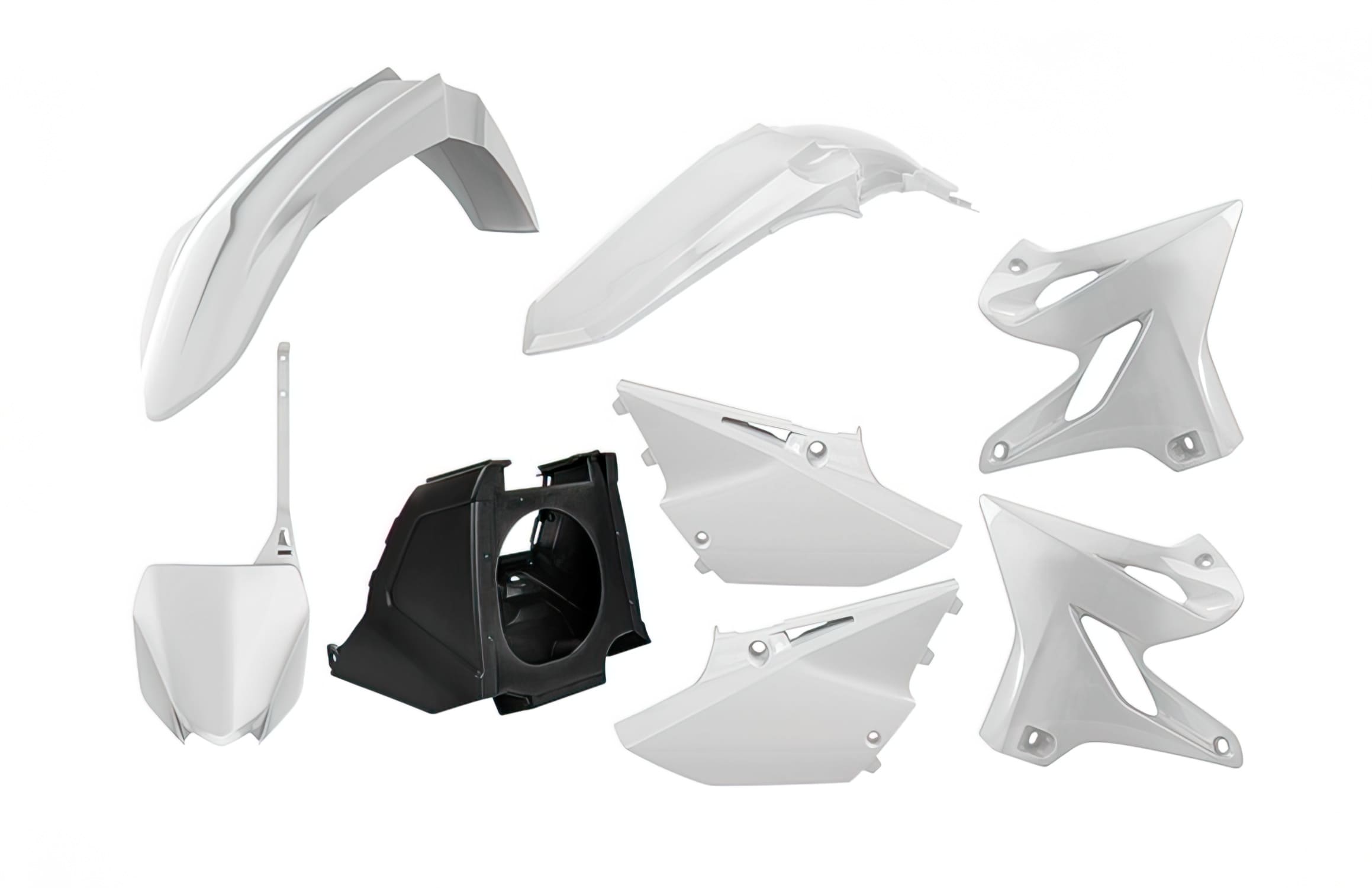 POL-90900 Kit Carena Polisport Restyle bianco Yamaha YZ125 / 250, COD: POL-90900