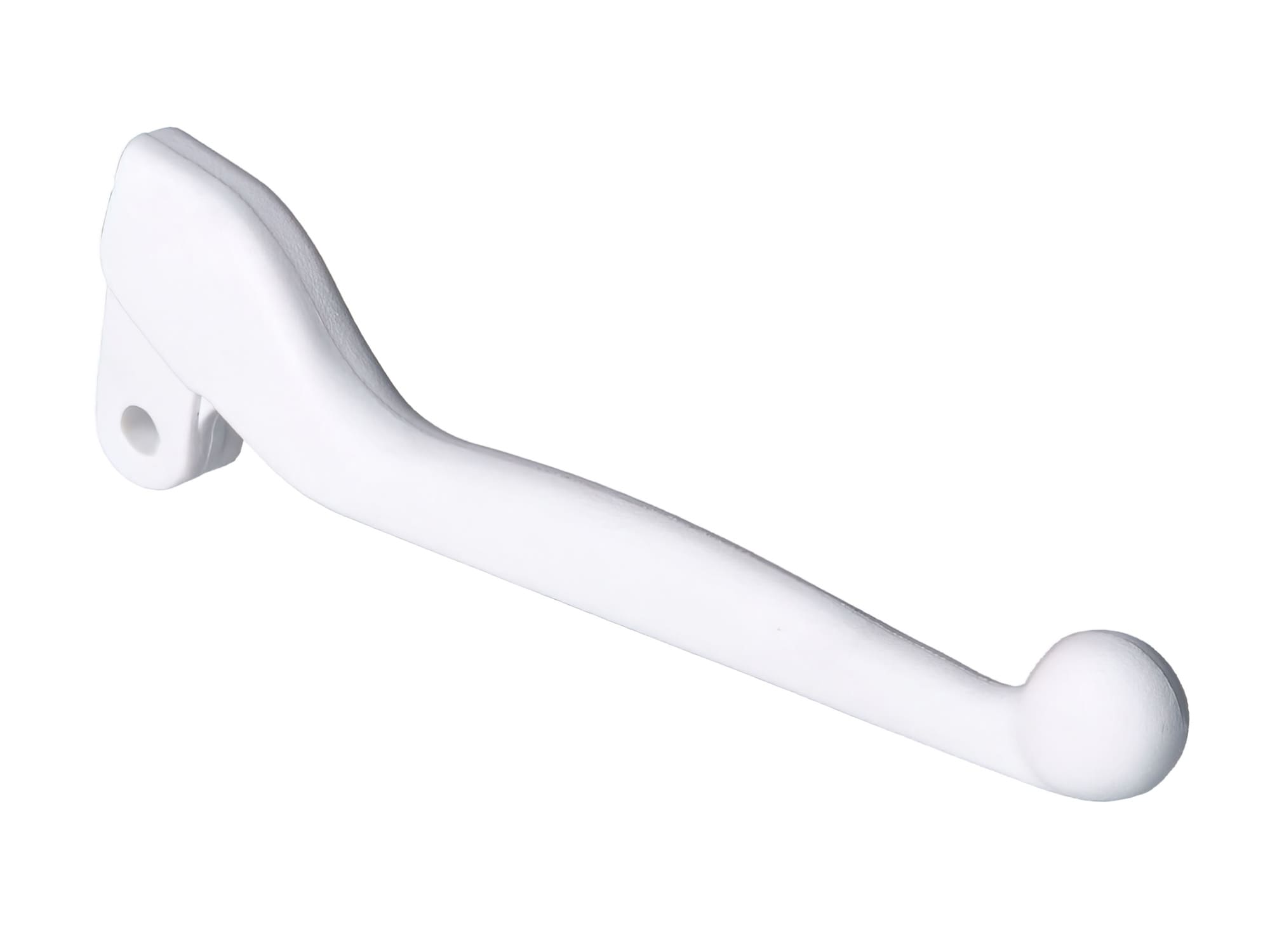 MOF-41903 Leva freno a mano senza supporto bianco Simson S50 / S51 / S53 / S70 / S83 / SR50 / SR80 / KR51/2, COD: MOF-41903