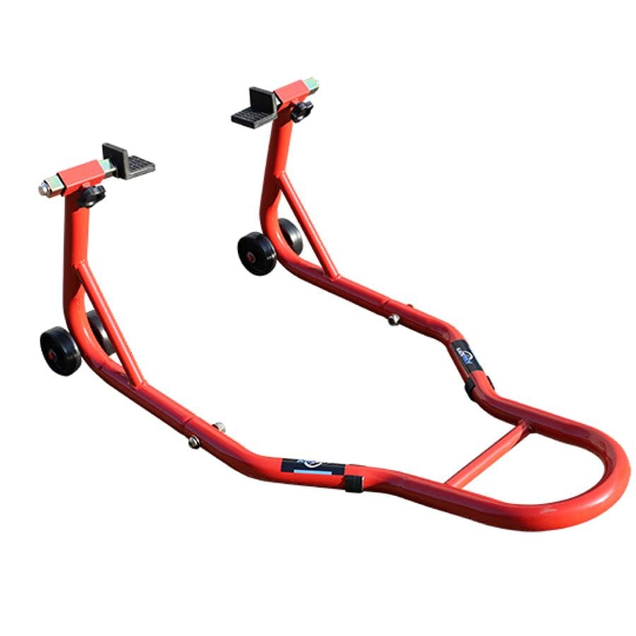 CGN505613 Motorcycle Wheel Chock Stand Red