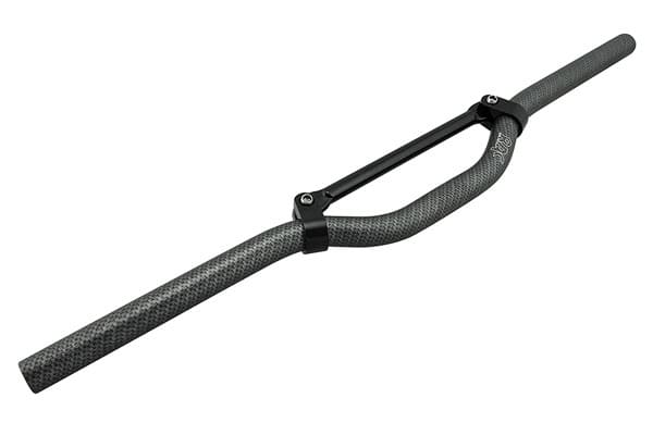 STR-003.00/CA Manubrio Downhill STR8, 610mm, real look carbonio, COD: STR-003.00/CA