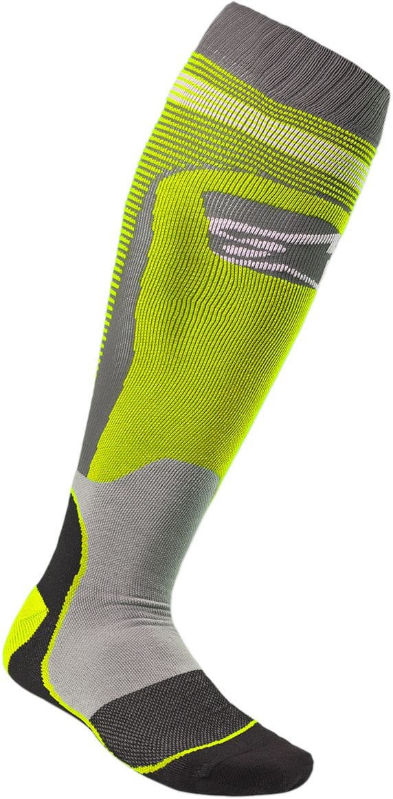 ALP34310531 Alpinestars MX Plus 1 MX Socks Yellow / Grey L