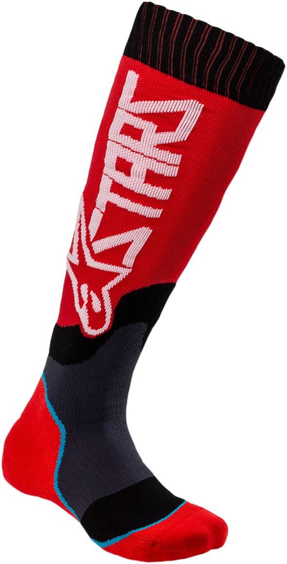 ALP34310544 Alpinestars MX Plus 2 Kids MX Socks Red / White