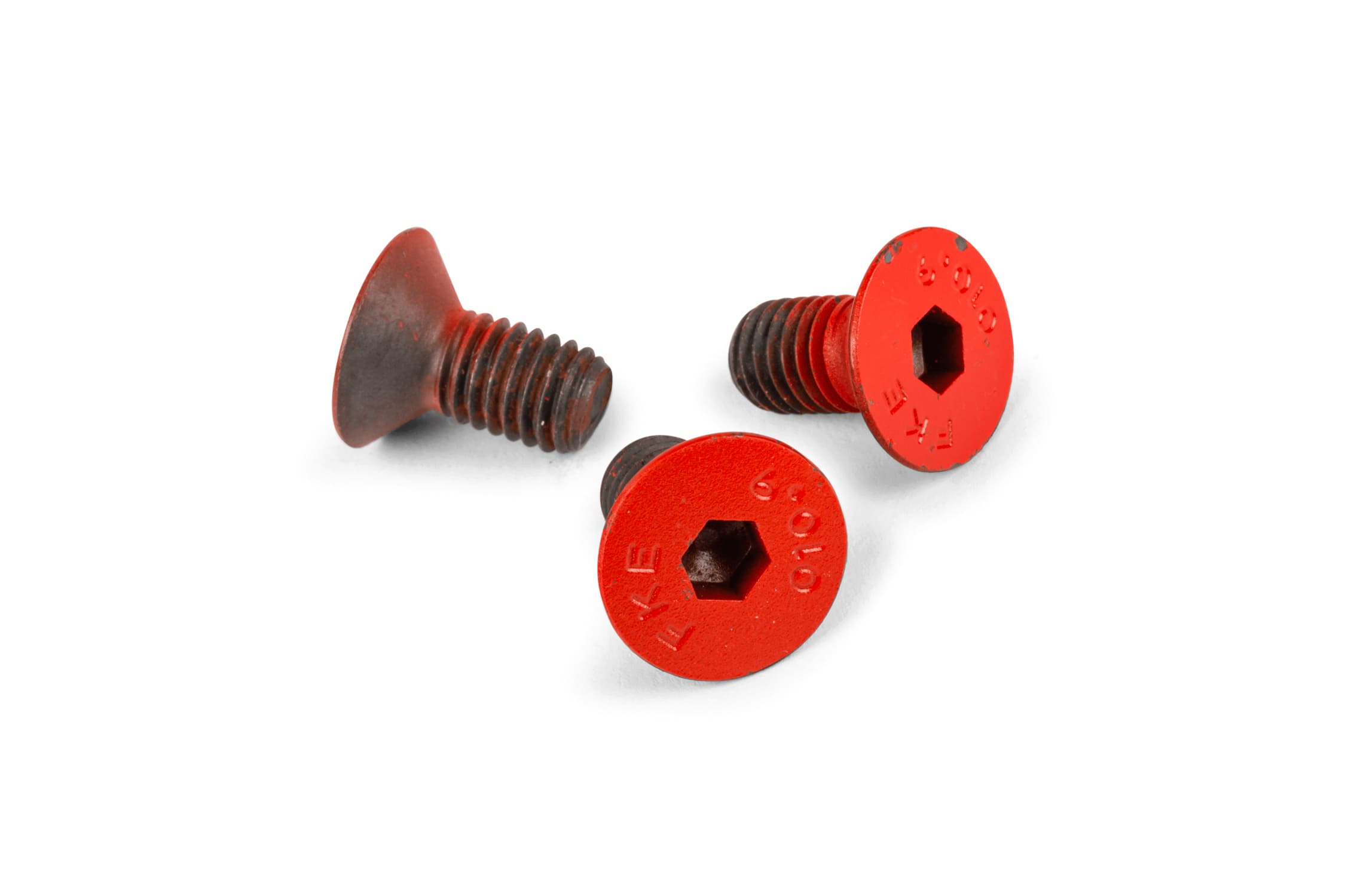 MF96.90091 Brake disc screws x3 countersunk head M8x15mm red