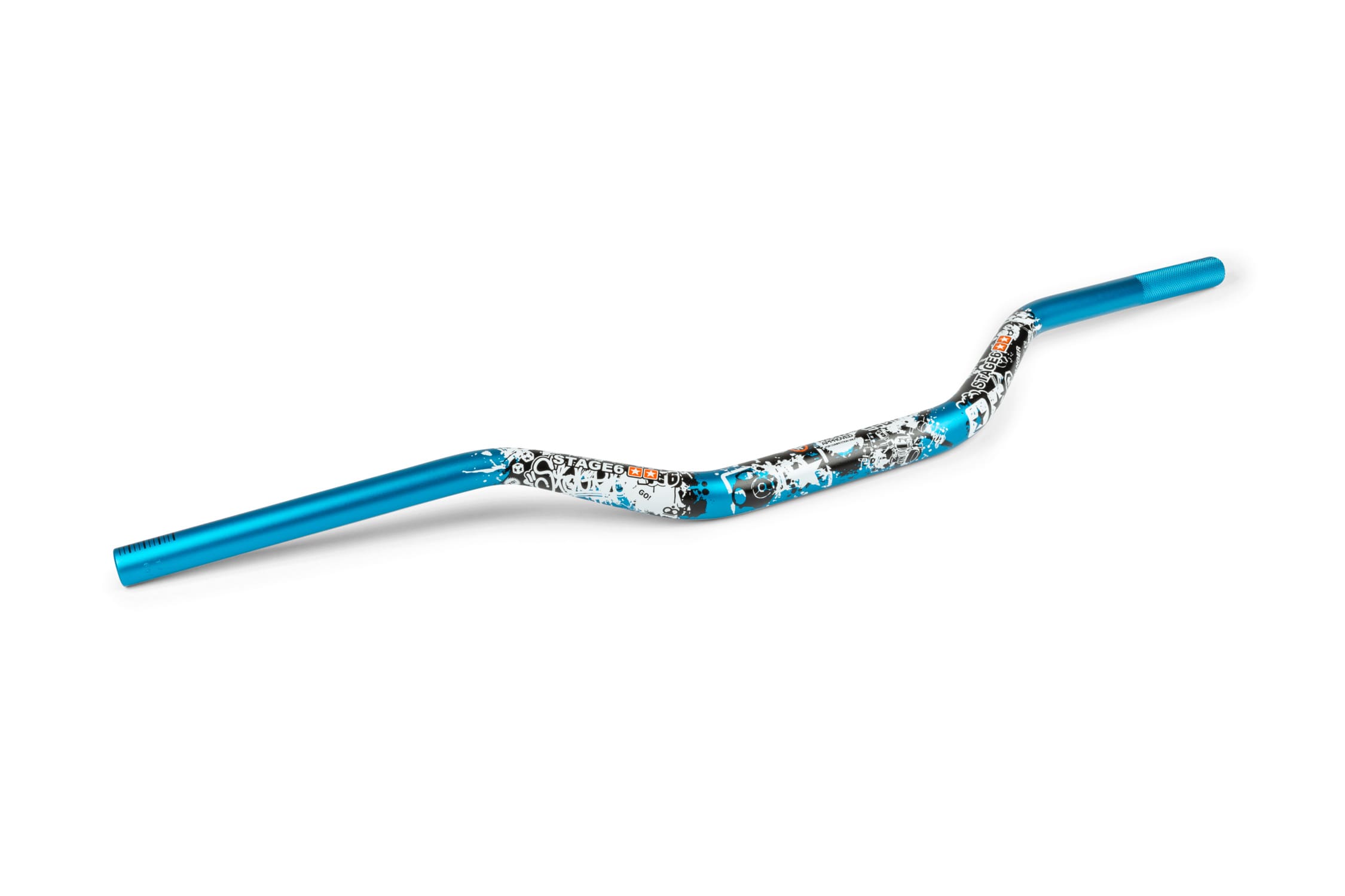 S6-197015/BL Manubrio Motocross Stage6 Fatbar Design 28,6mm blu, COD: S6-197015/BL