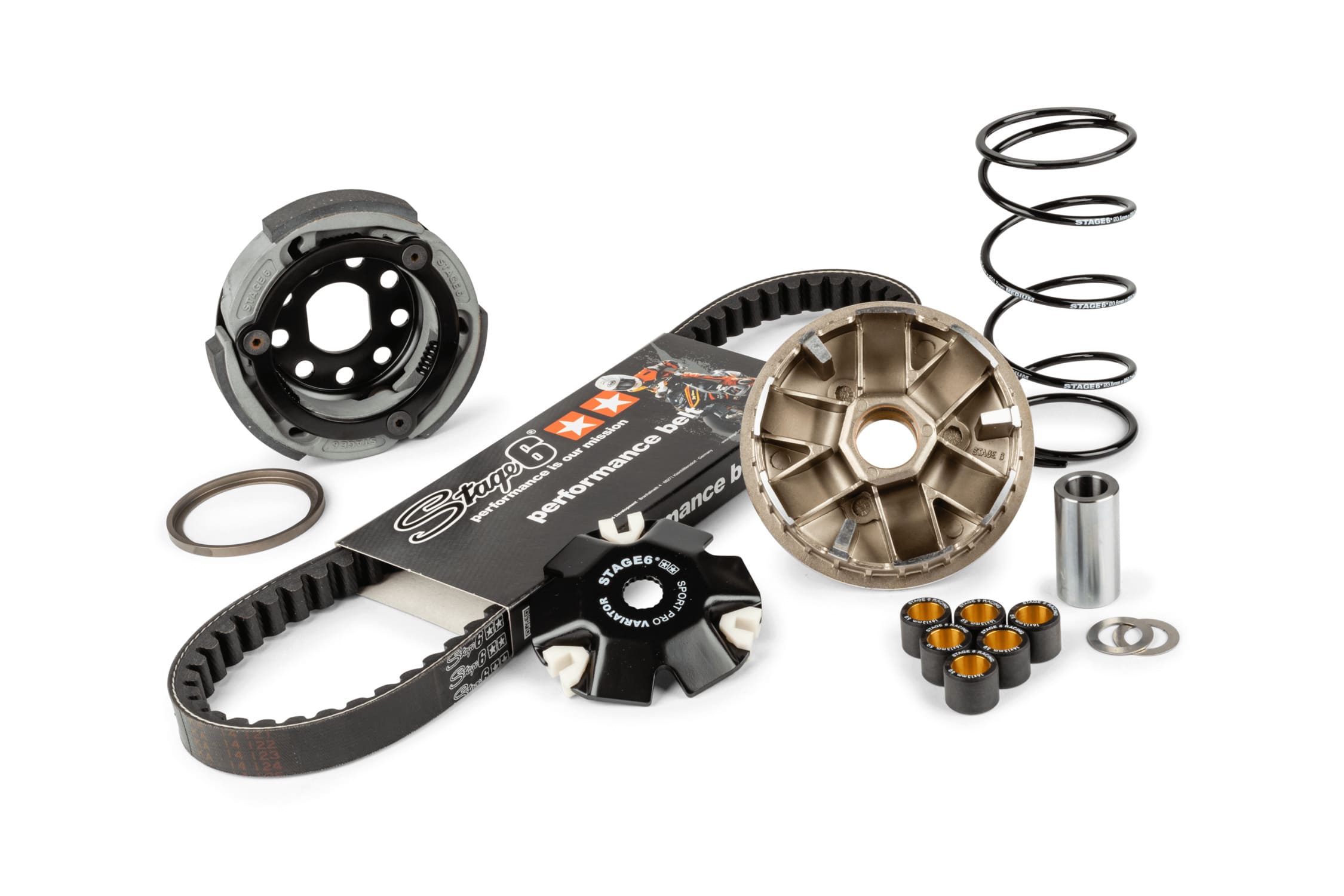 S6-5816610 Kit variatore / frizione Stage6 Sport Pro Minarelli / Cina 2T (Minarelli corto), COD: S6-5816610
