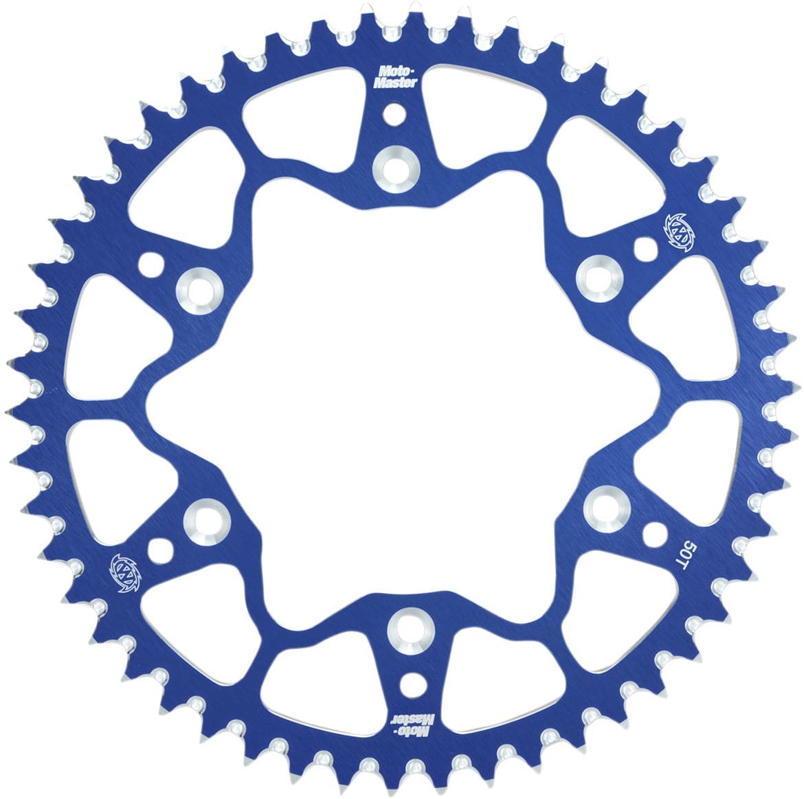 MMAST-12112456 Corona Moto Master 520 alluminio 49 denti blu TM Racing MX / EN
