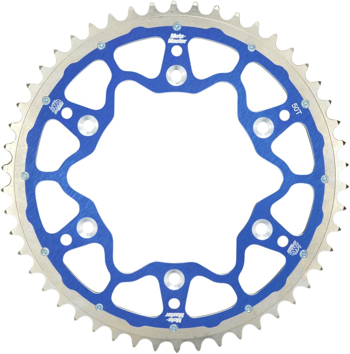 MMAST-12112462 Corona Moto Master 520 Fusion 49 denti blu TM Racing MX / EN