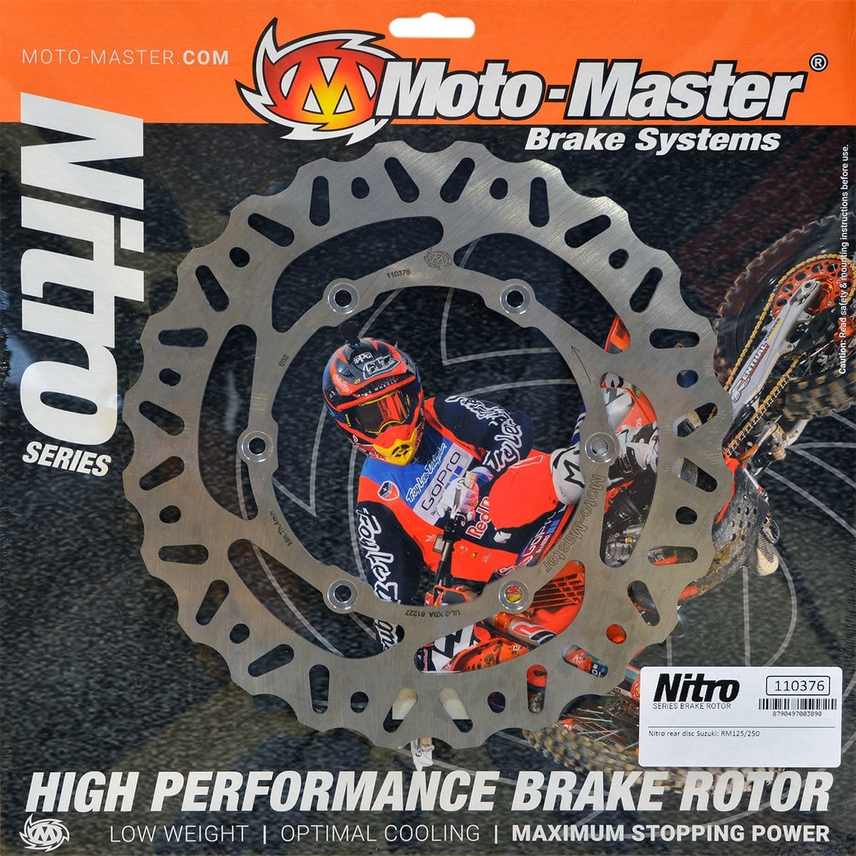 MMAST-17110684 Disco freno Moto Master Nitro posteriore RM 125 / 250, COD: MMAST-17110684